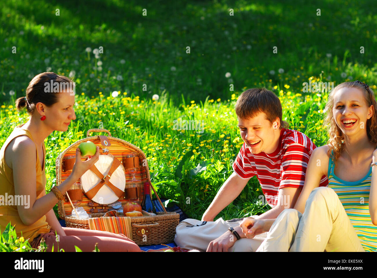 To be on a picnic