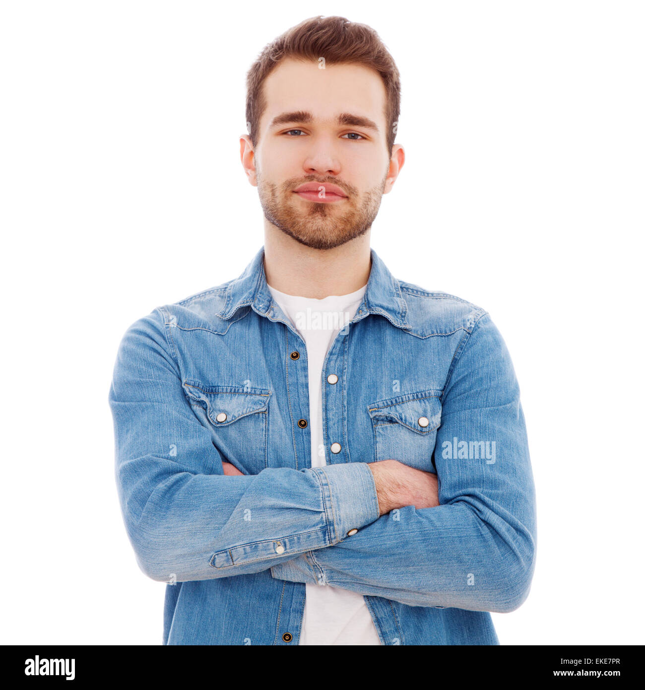 Portrait of a young man Stock Photo