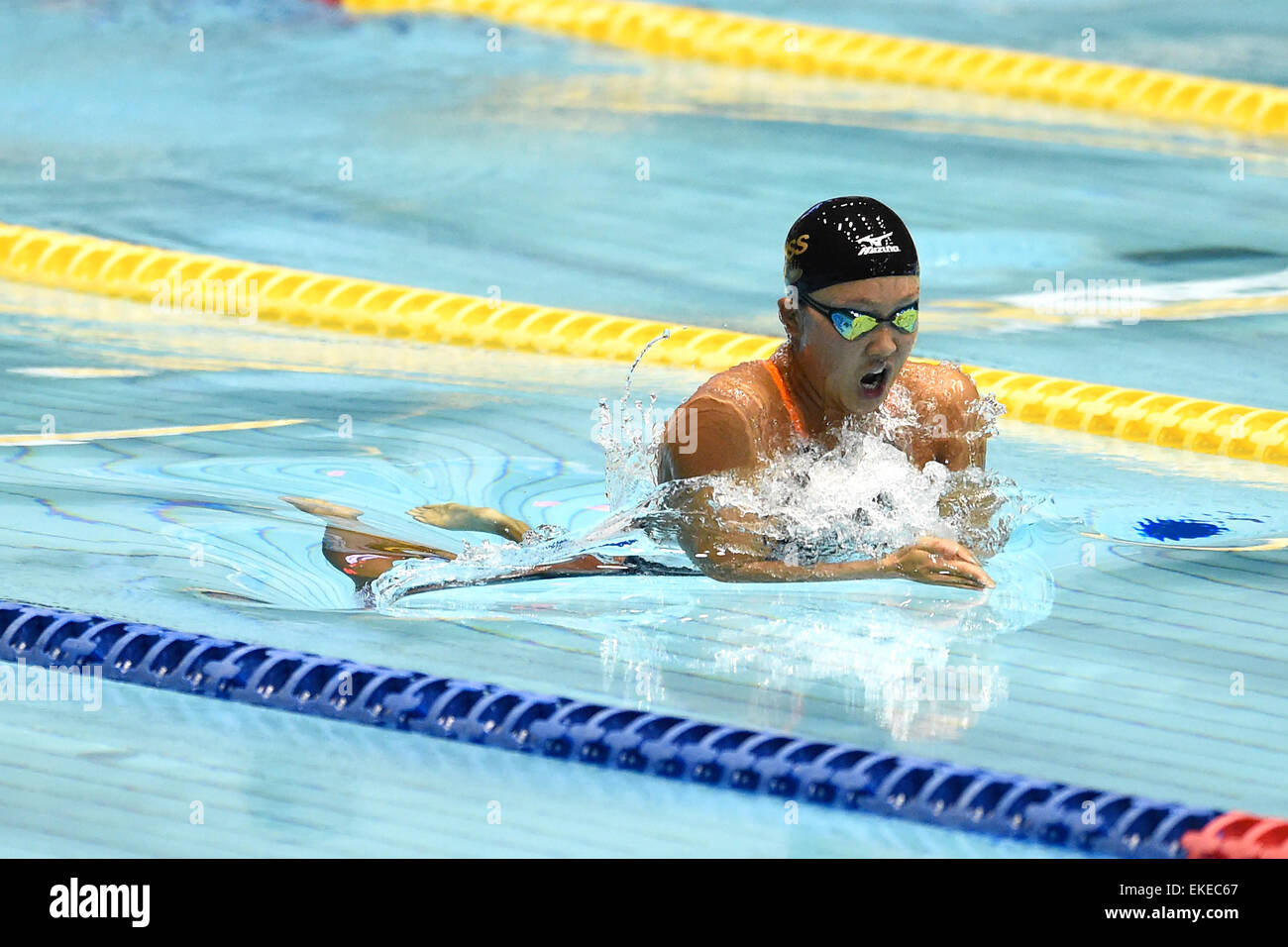 Tokyo, Japan. 7th Apr, 2015. Kanako Watanabe Swimming : Japan swimming ...