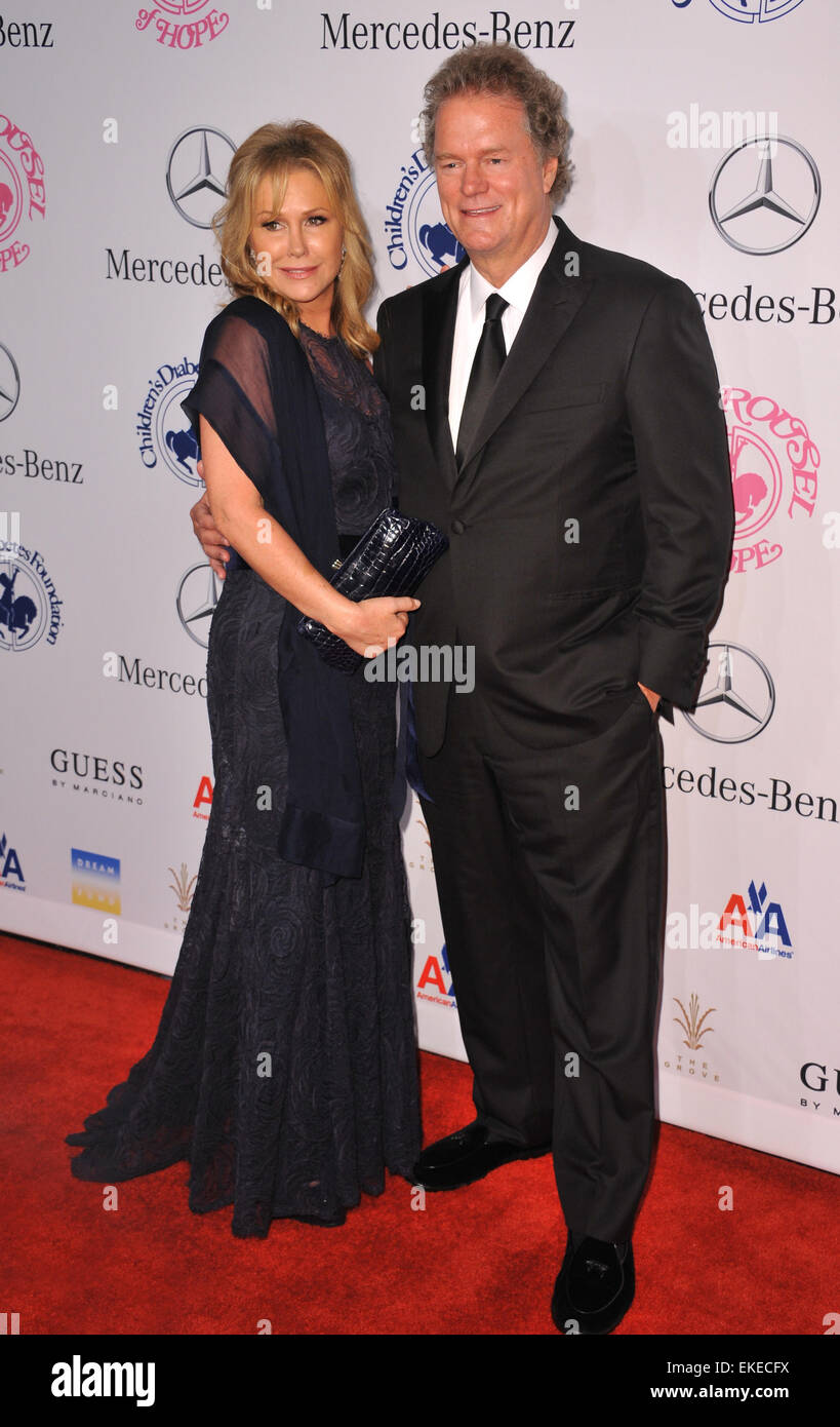 BEVERLY HILLS, CA - OCTOBER 20, 2012: Kathy Hilton & Rick Hilton at the 26th Carousel of Hope Gala at the Beverly Hilton Hotel. Stock Photo