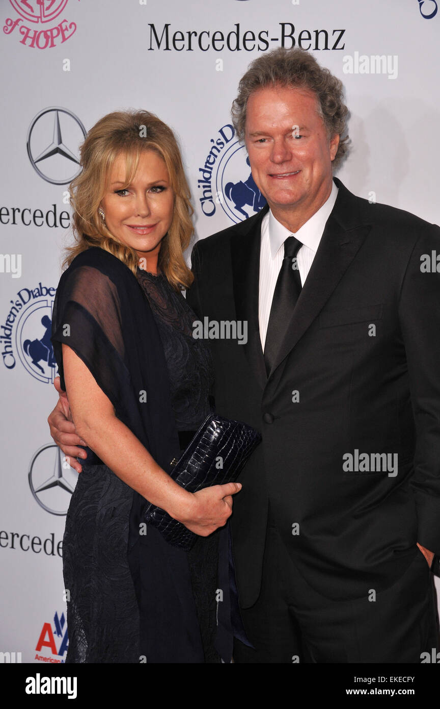 BEVERLY HILLS, CA - OCTOBER 20, 2012: Kathy Hilton & Rick Hilton at the 26th Carousel of Hope Gala at the Beverly Hilton Hotel. Stock Photo