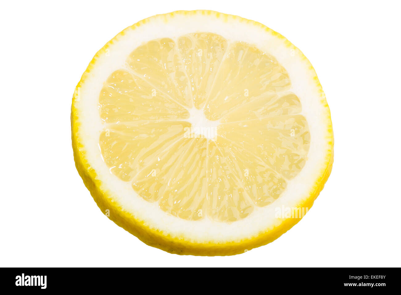 Slice of fresh orange isolated on white background Stock Photo - Alamy