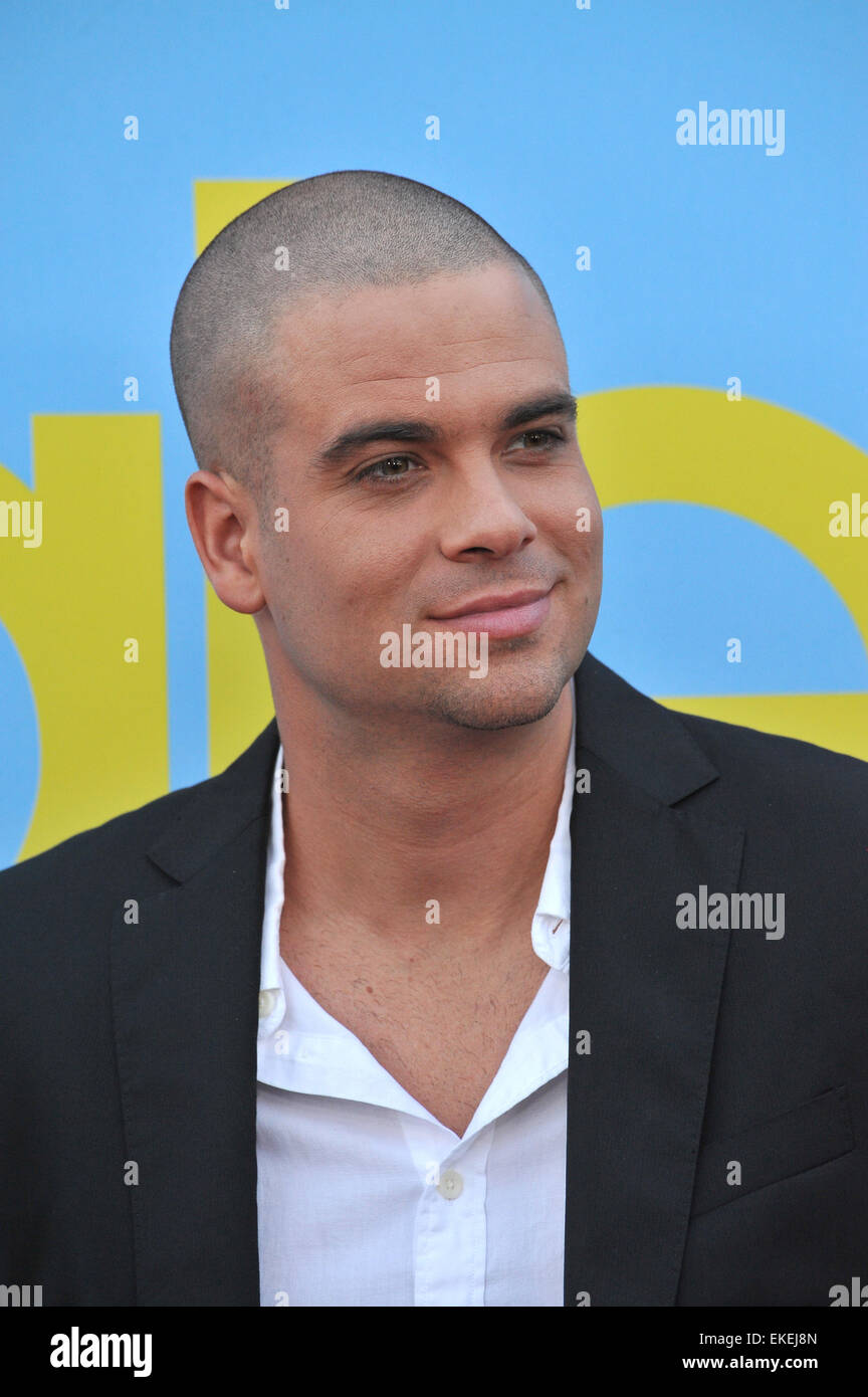 LOS ANGELES, CA - SEPTEMBER 12, 2012: Mark Salling at the season four premiere of 'Glee' at Paramount Studios, Hollywood. Stock Photo