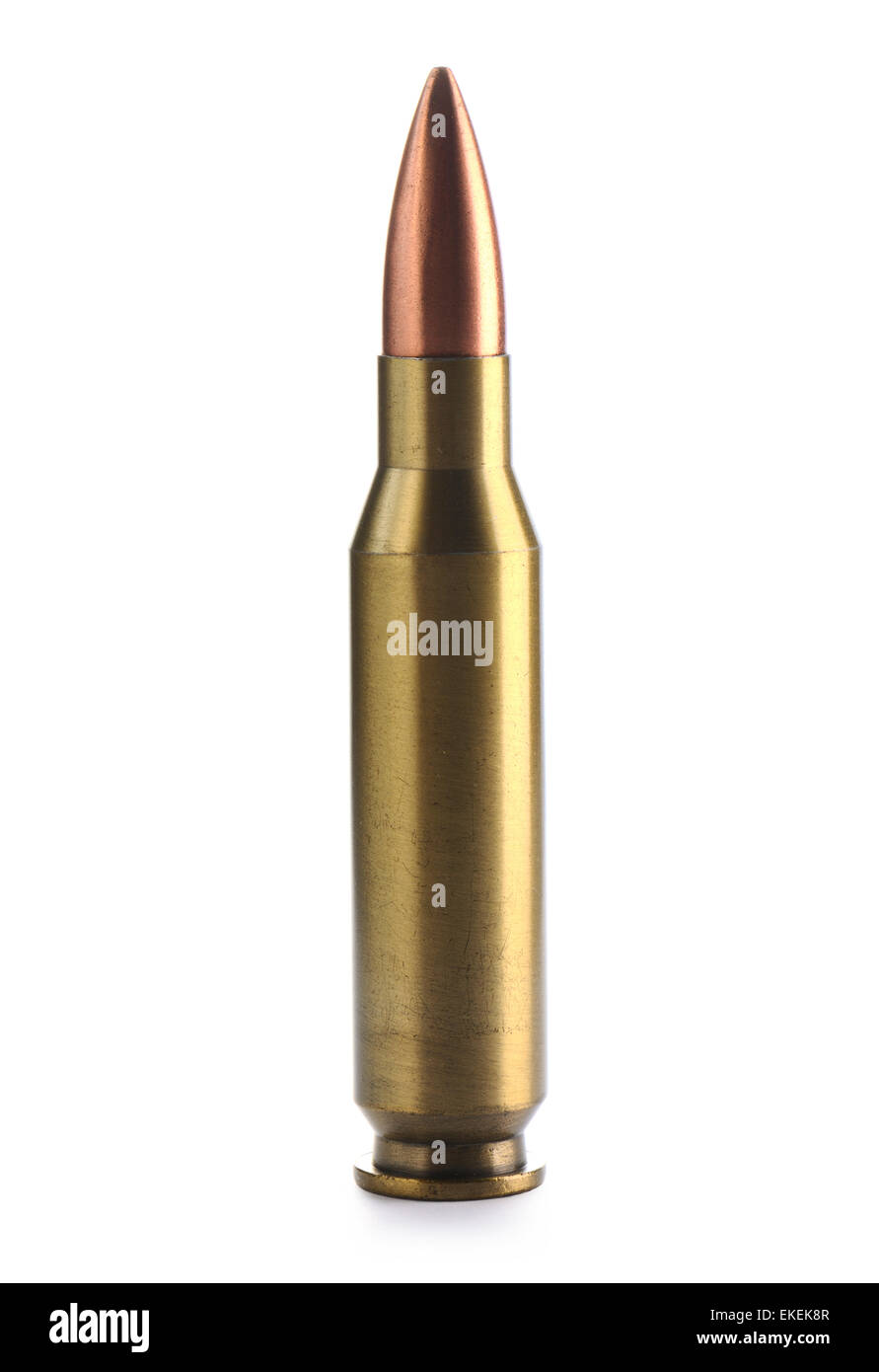 Full metal jacket bullet Stock Photo Alamy
