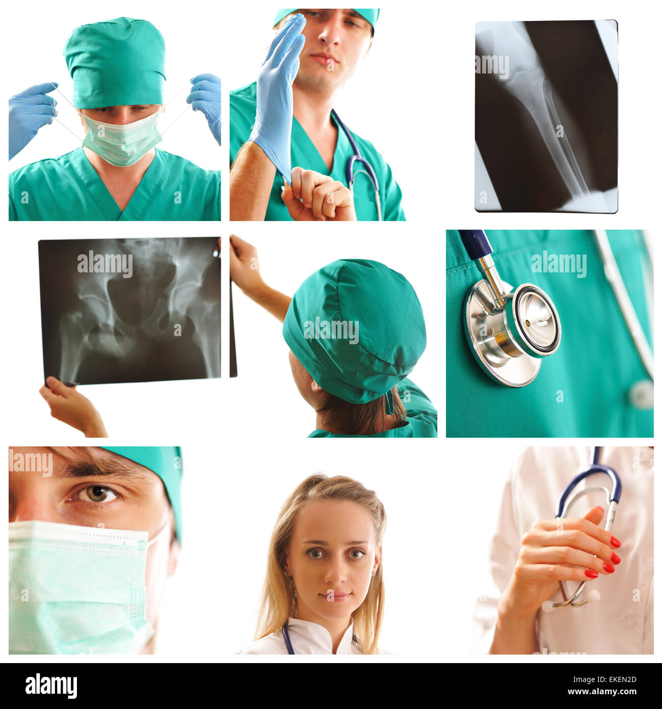 Medical equipment collage hi-res stock photography and images - Alamy