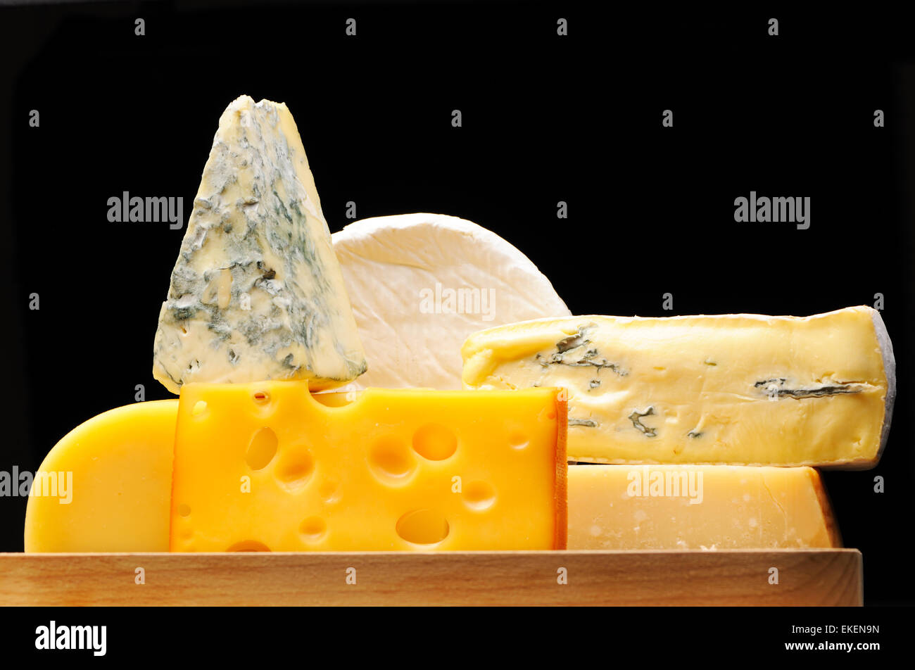Various types of cheese Stock Photo Alamy