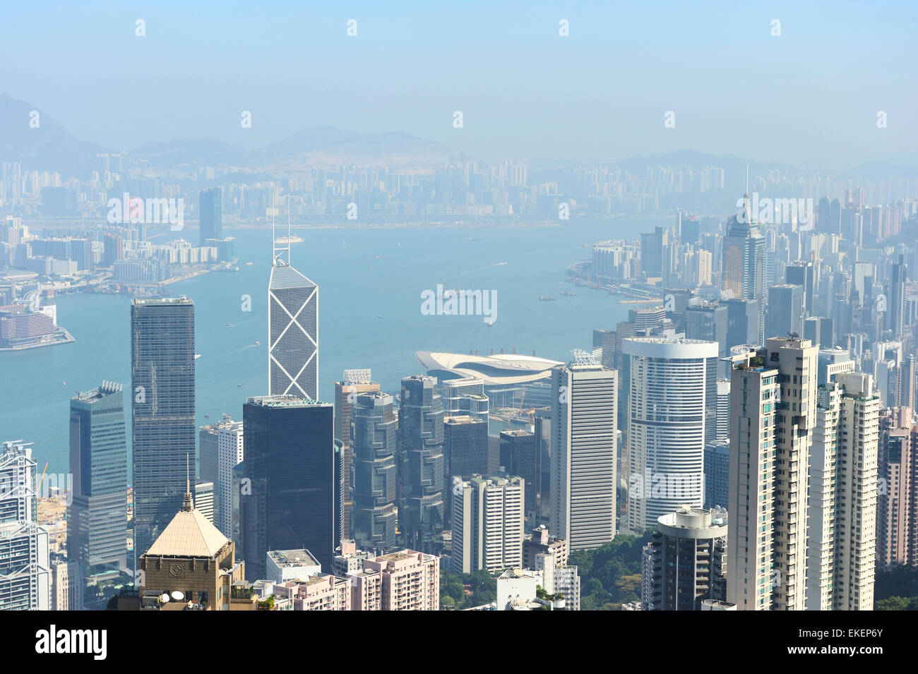 Hong Kong cityscape Stock Photo