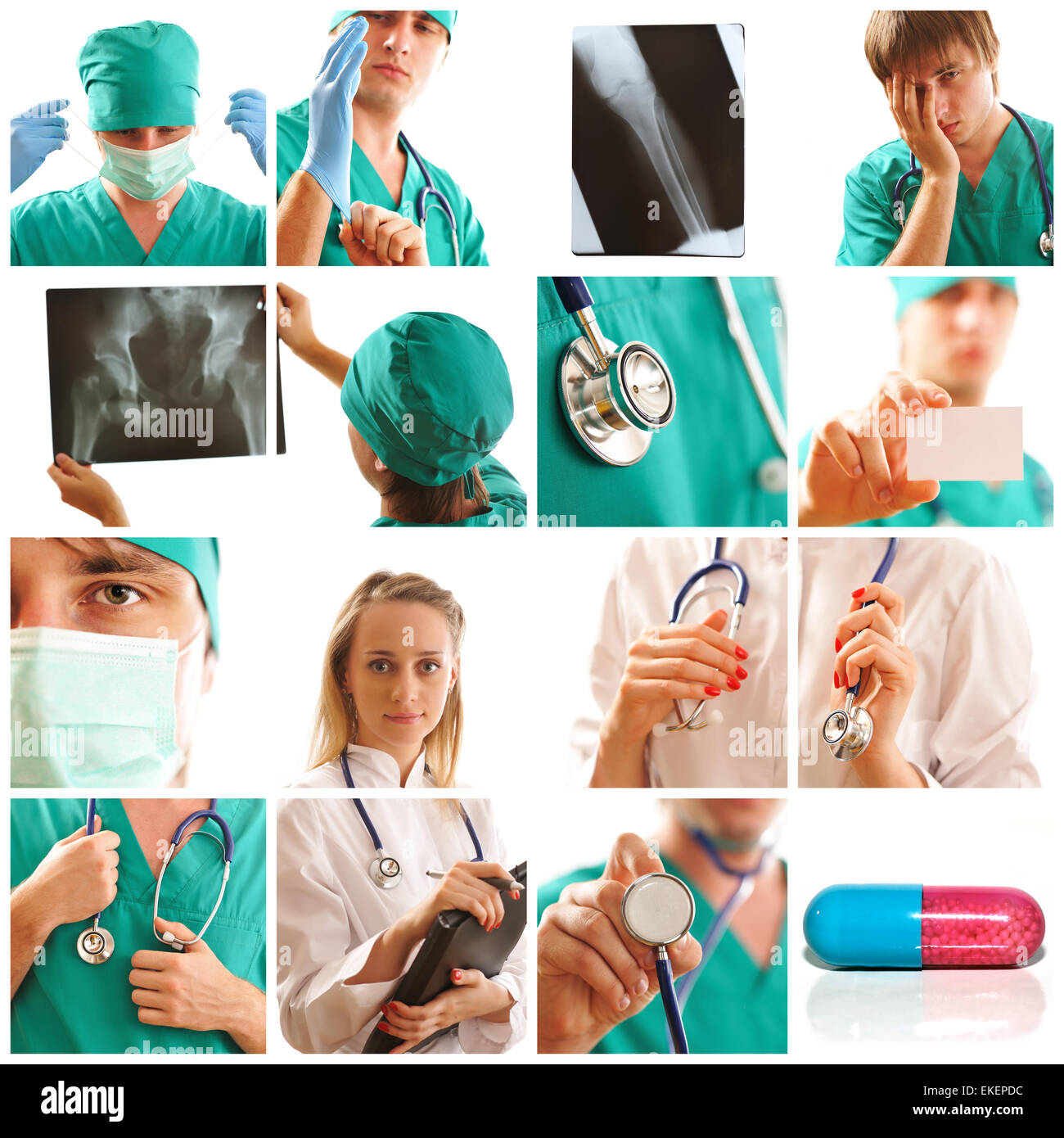 Medical equipment collage hi-res stock photography and images - Alamy