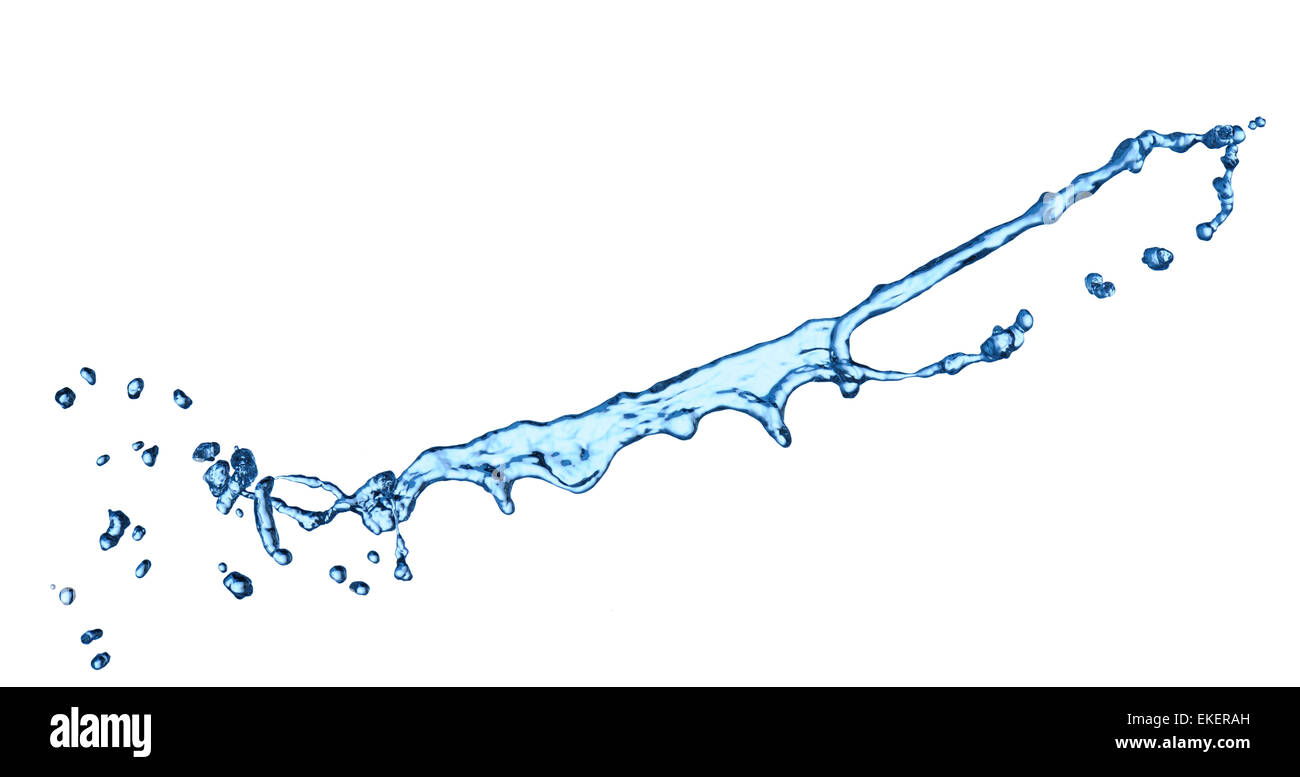 Water splash isolated hi-res stock photography and images - Alamy