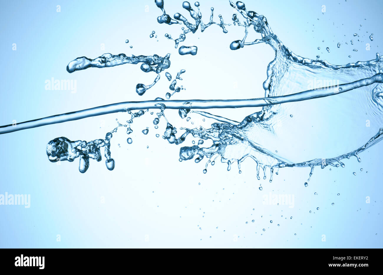 Beautiful shot water splash hi-res stock photography and images - Alamy