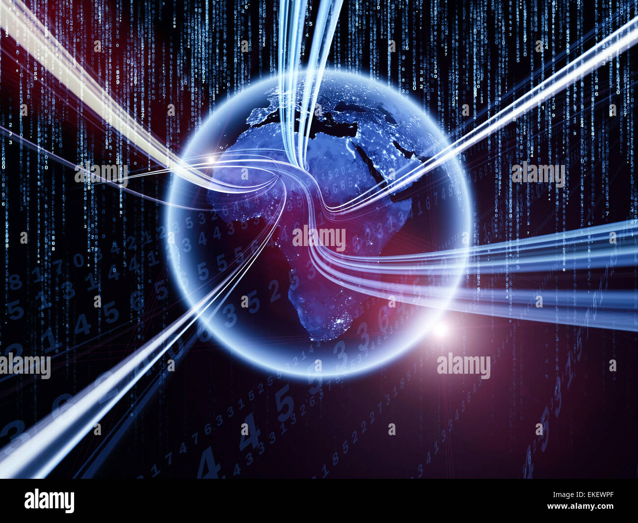 Information Stream Advance of Information Stream Stock Photo - Alamy