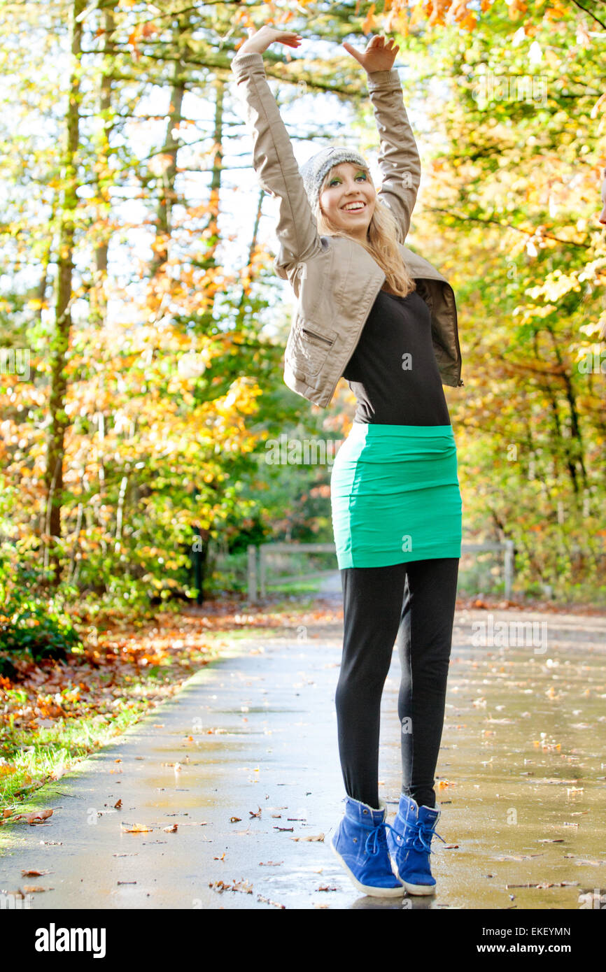Ballet in the rain Stock Photo Alamy