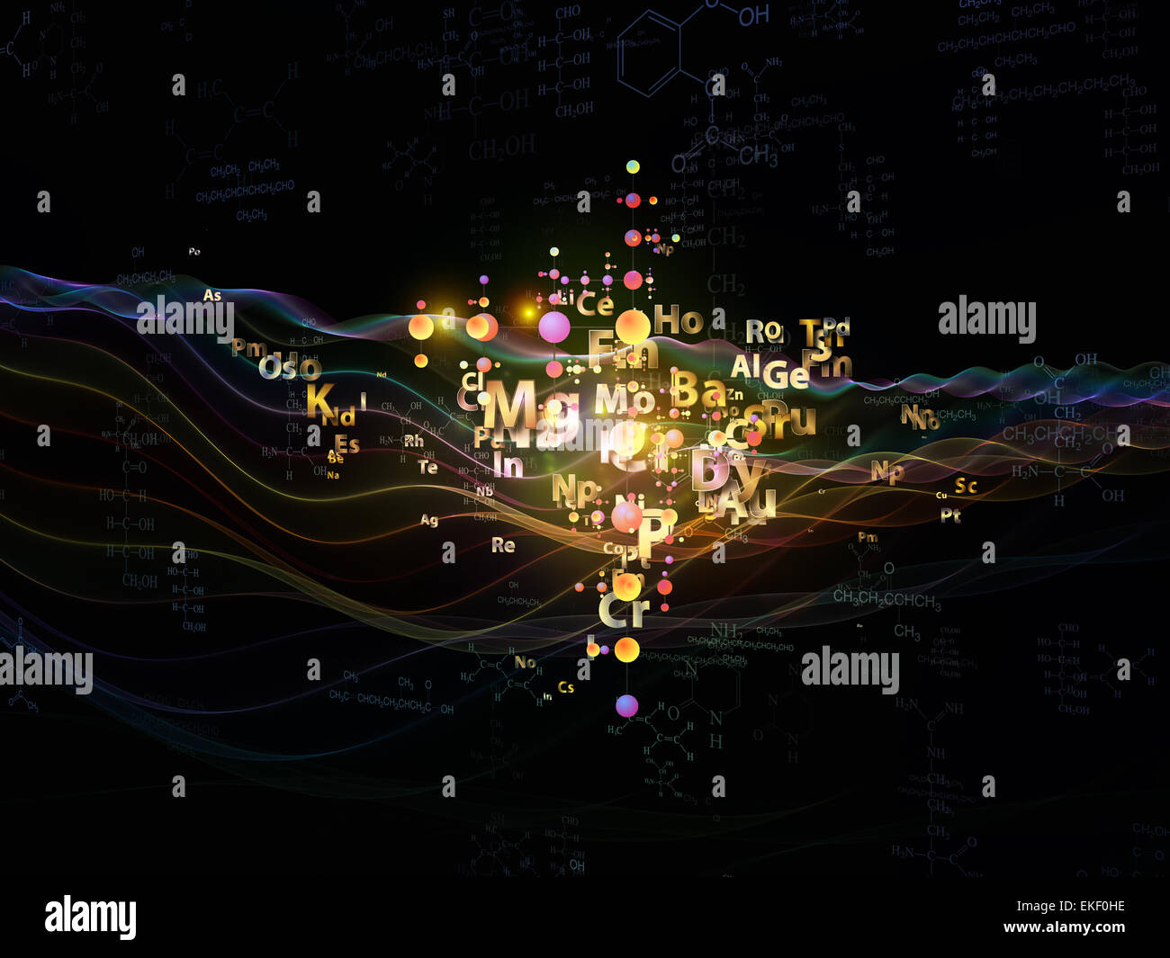Elements of Chemistry Stock Photo - Alamy