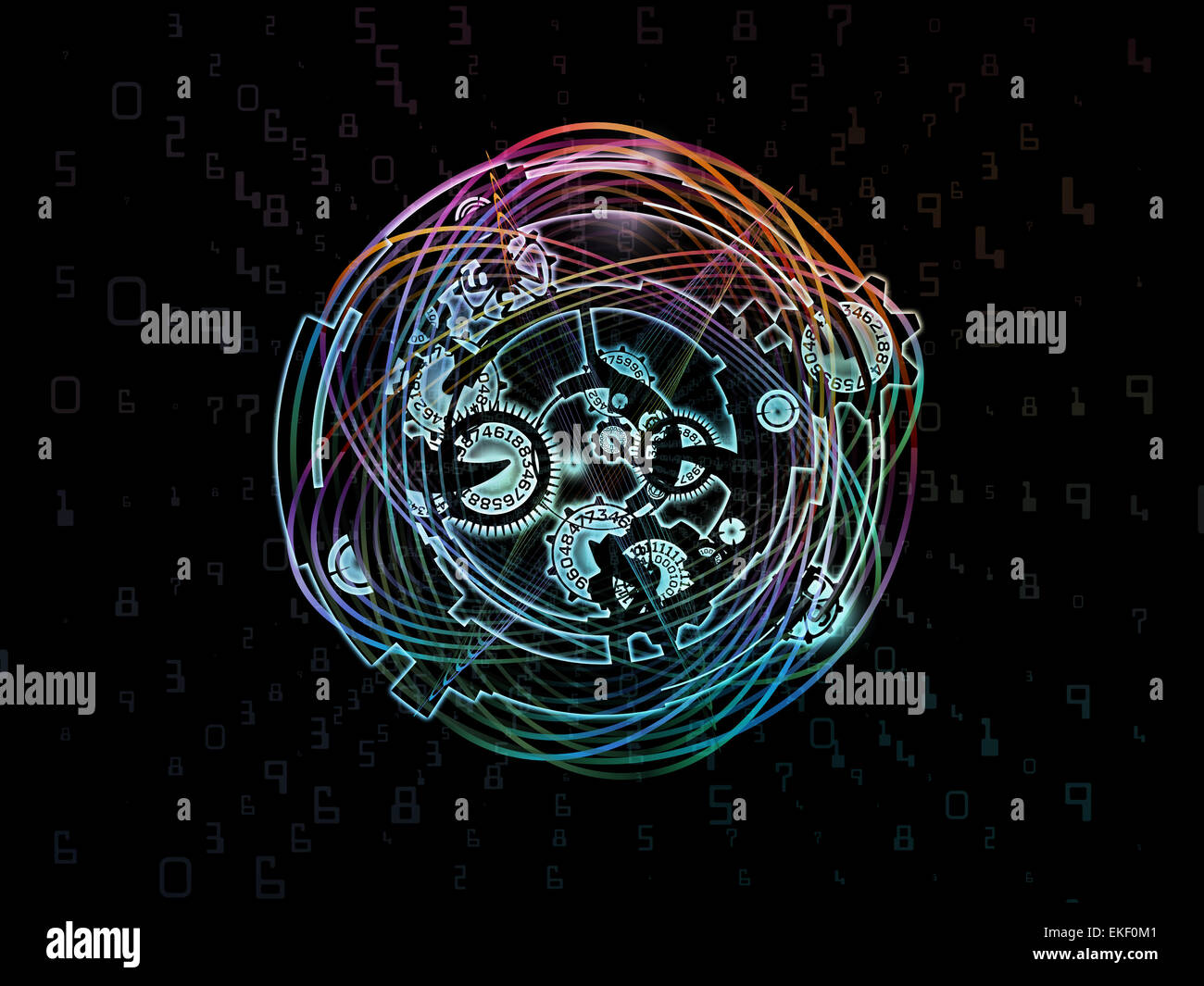 Paradigm of Digital Processing Stock Photo - Alamy