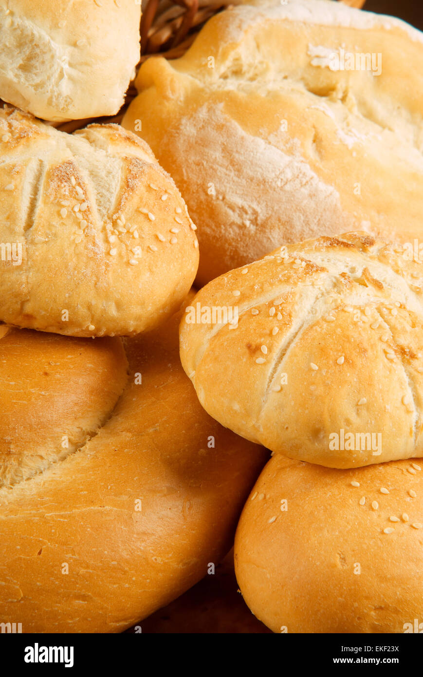 Fresh baked bread Stock Photo Alamy