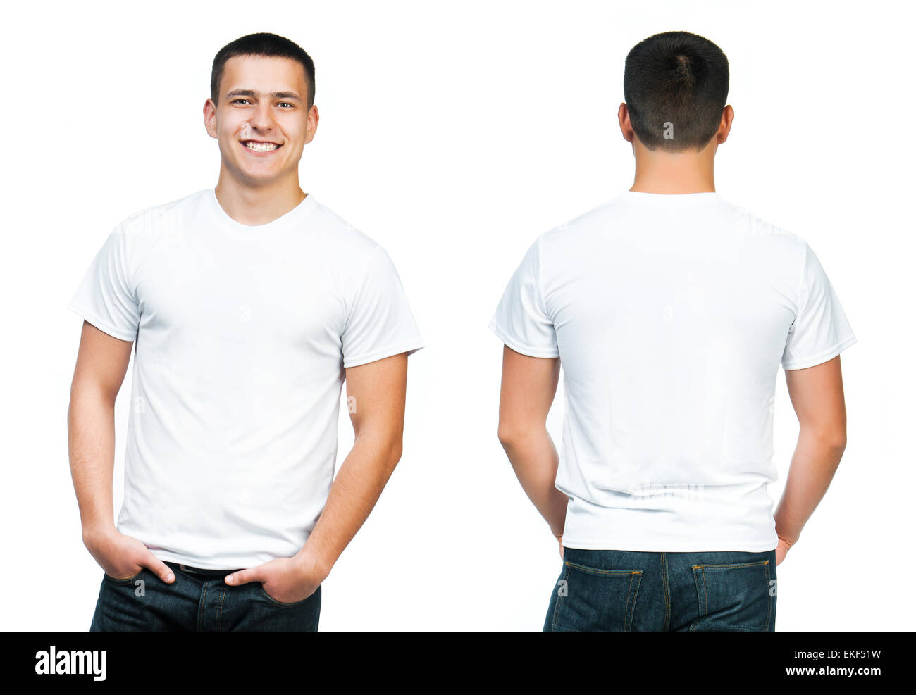 Blank white shirt hi-res stock photography and images - Alamy