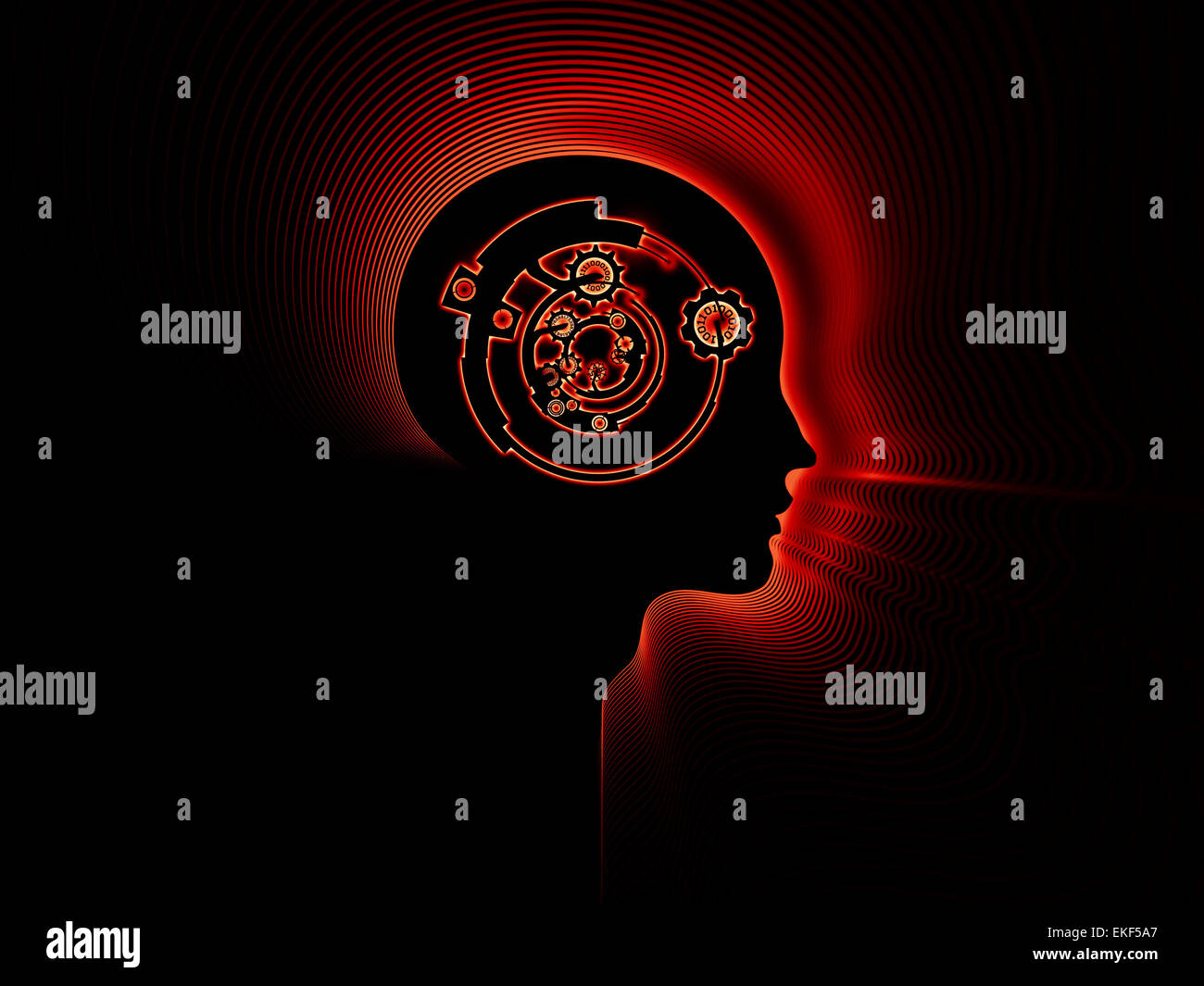 Internal Clockwork Composition Stock Photo - Alamy