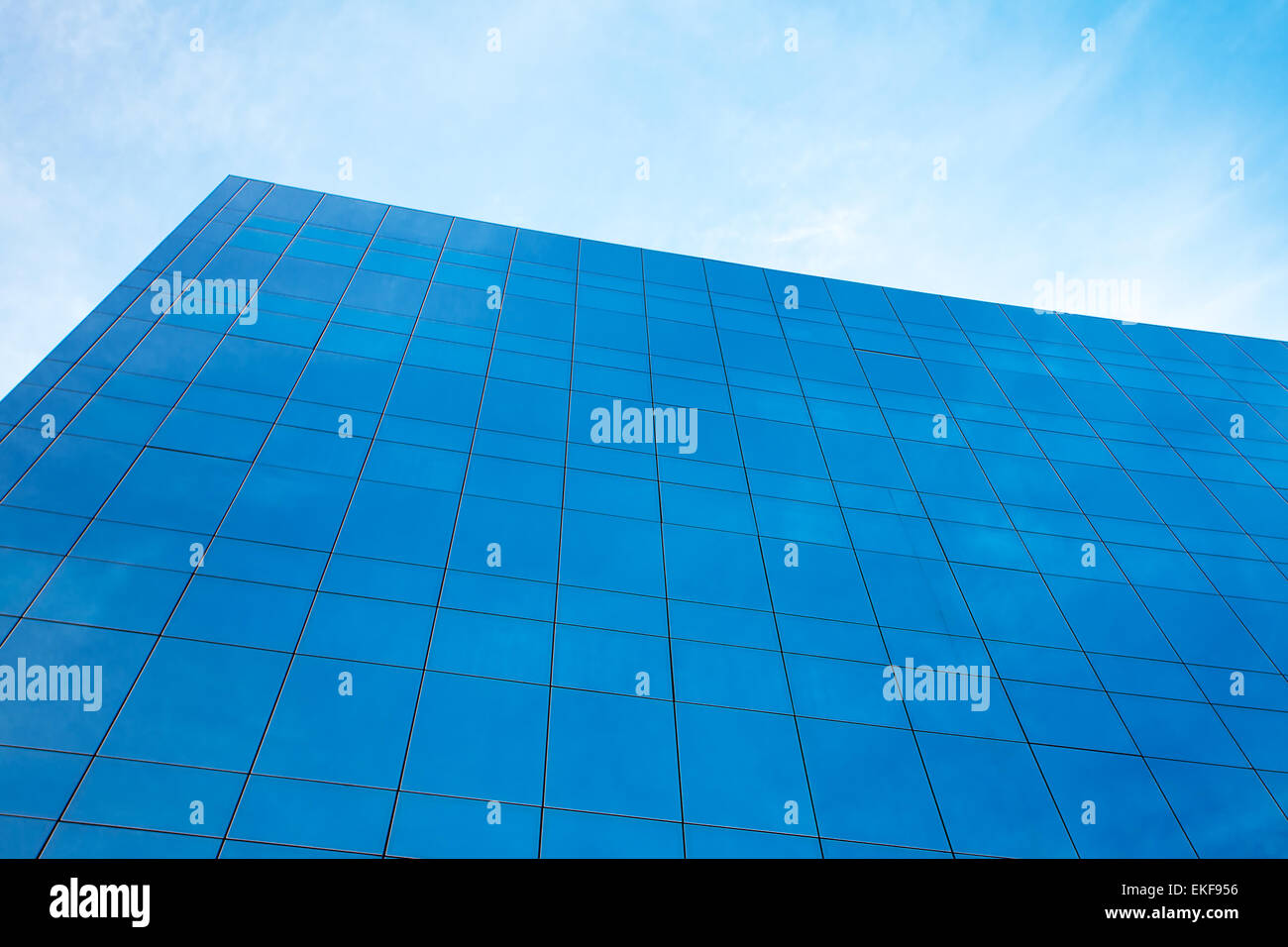 modern office building against the blue sky Stock Photo - Alamy
