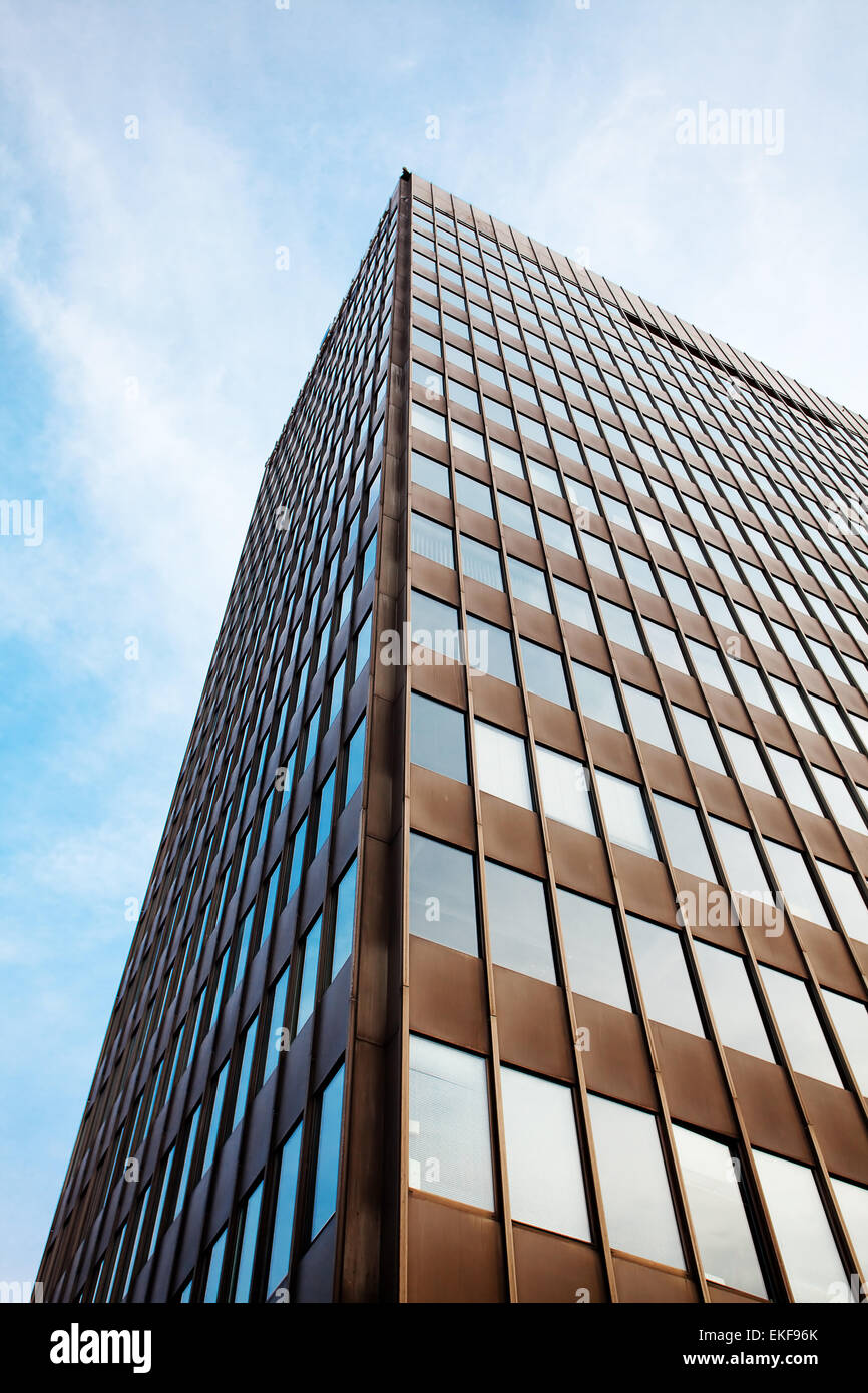 modern office building against the blue sky Stock Photo - Alamy