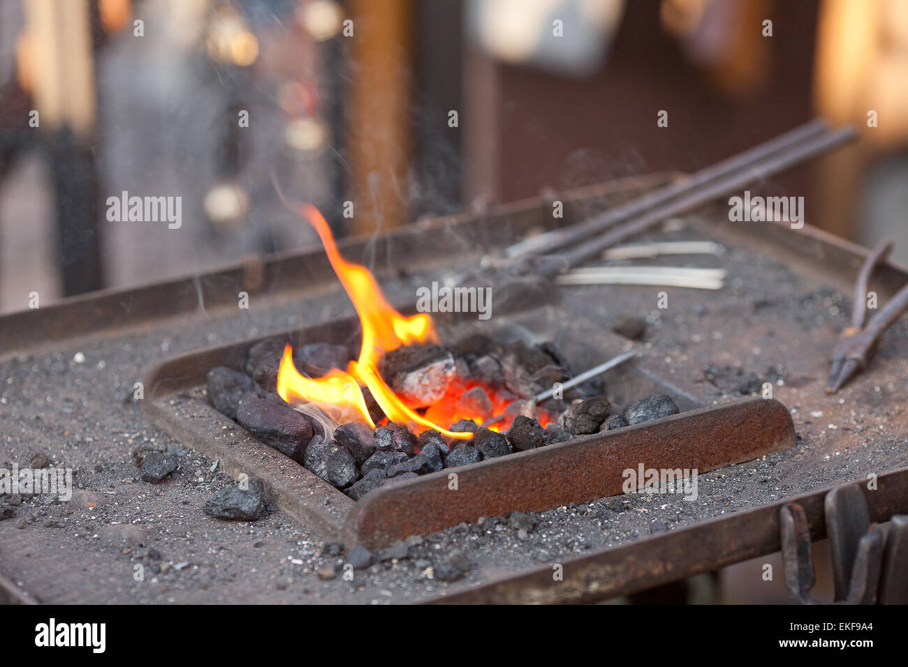 Fire tools hi-res stock photography and images - Alamy