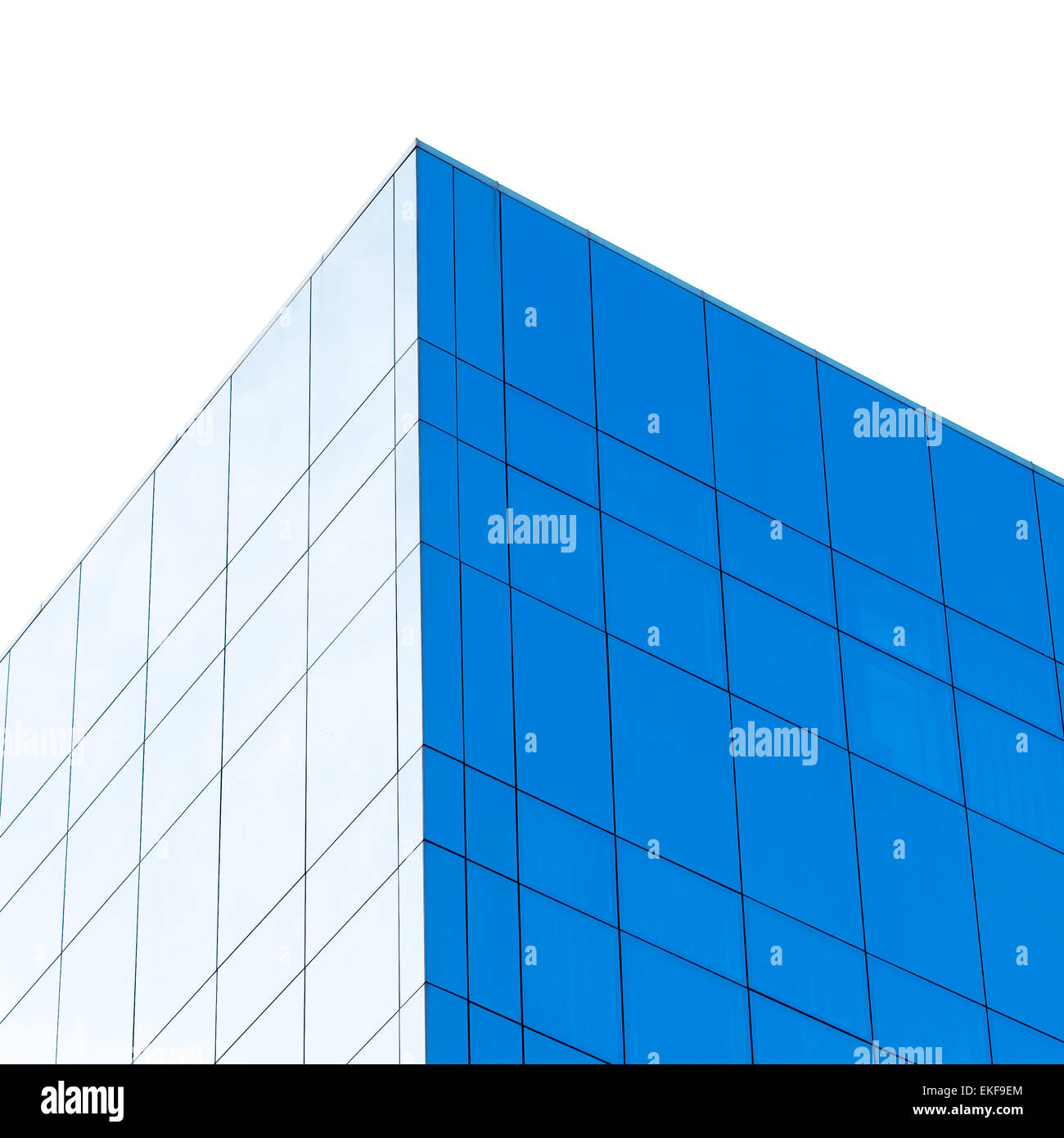 modern office building against the blue sky Stock Photo - Alamy
