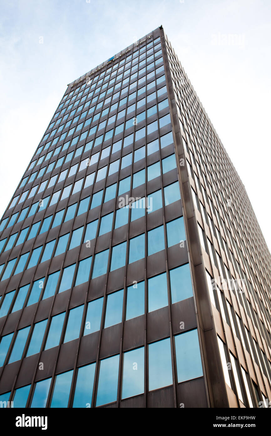 modern office building against the blue sky Stock Photo - Alamy