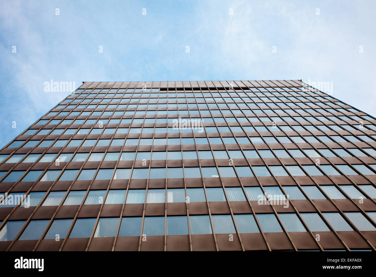 modern office building against the blue sky Stock Photo - Alamy