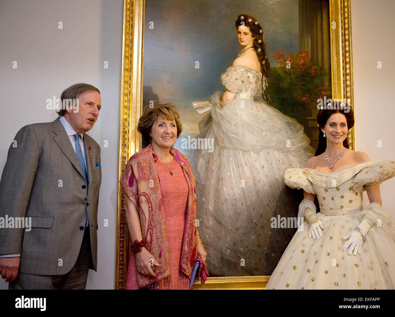 Dutch Princess Margriet (C), Archduke Michael von HabsburgLothringen