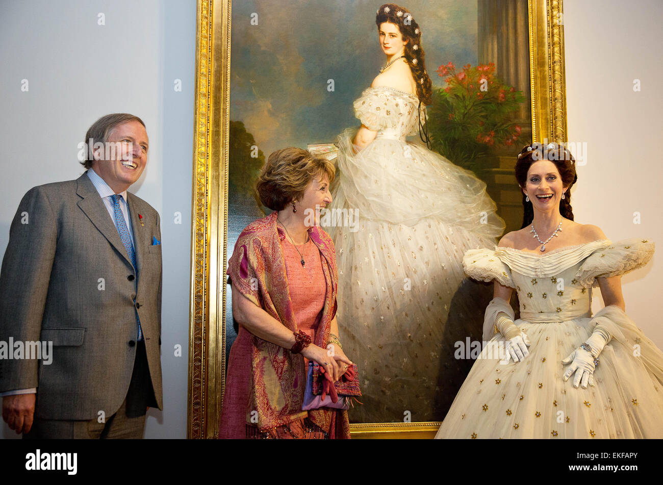 Dutch Princess Margriet (C), Archduke Michael von HabsburgLothringen