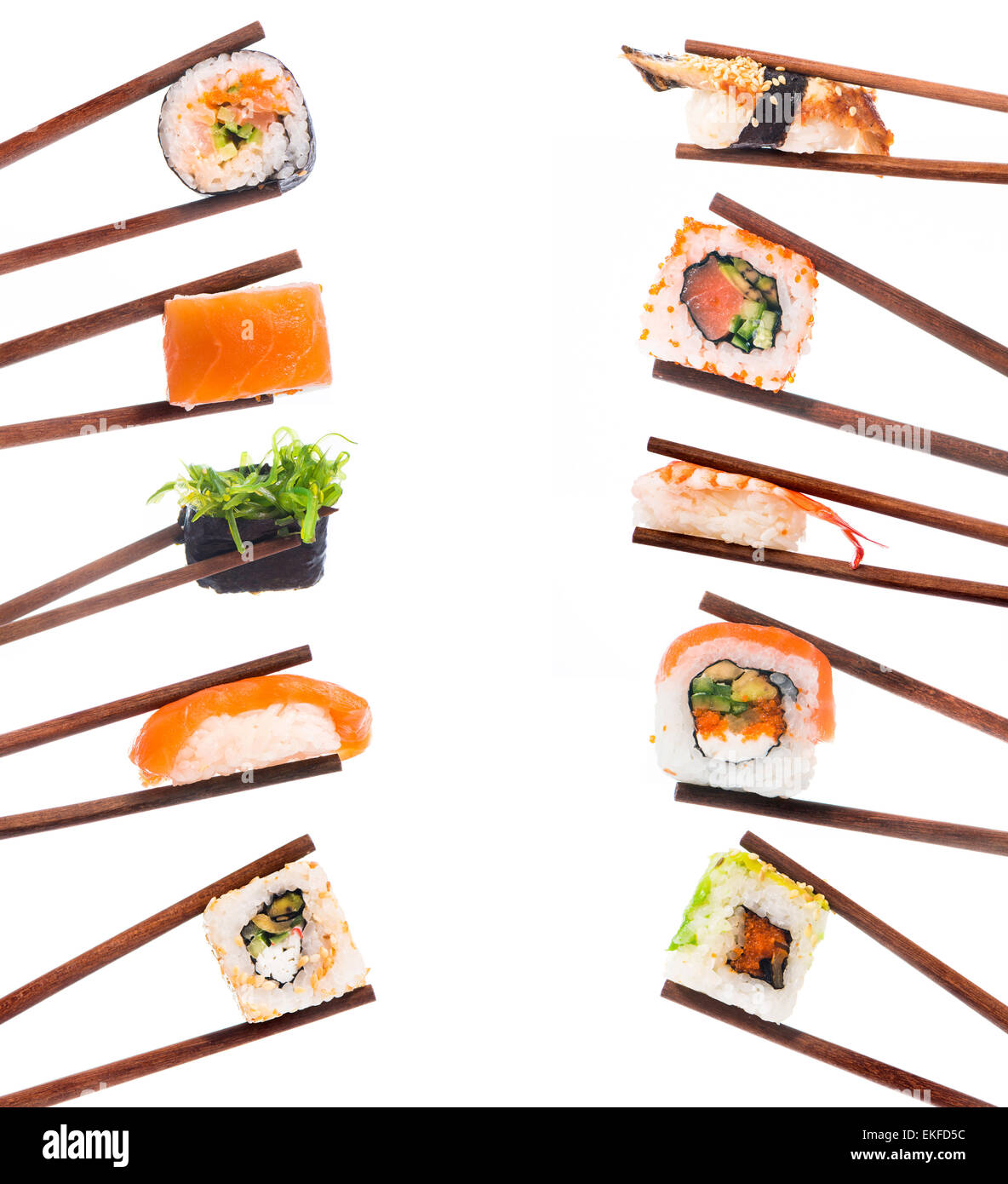 Set of Sushi Stock Photo
