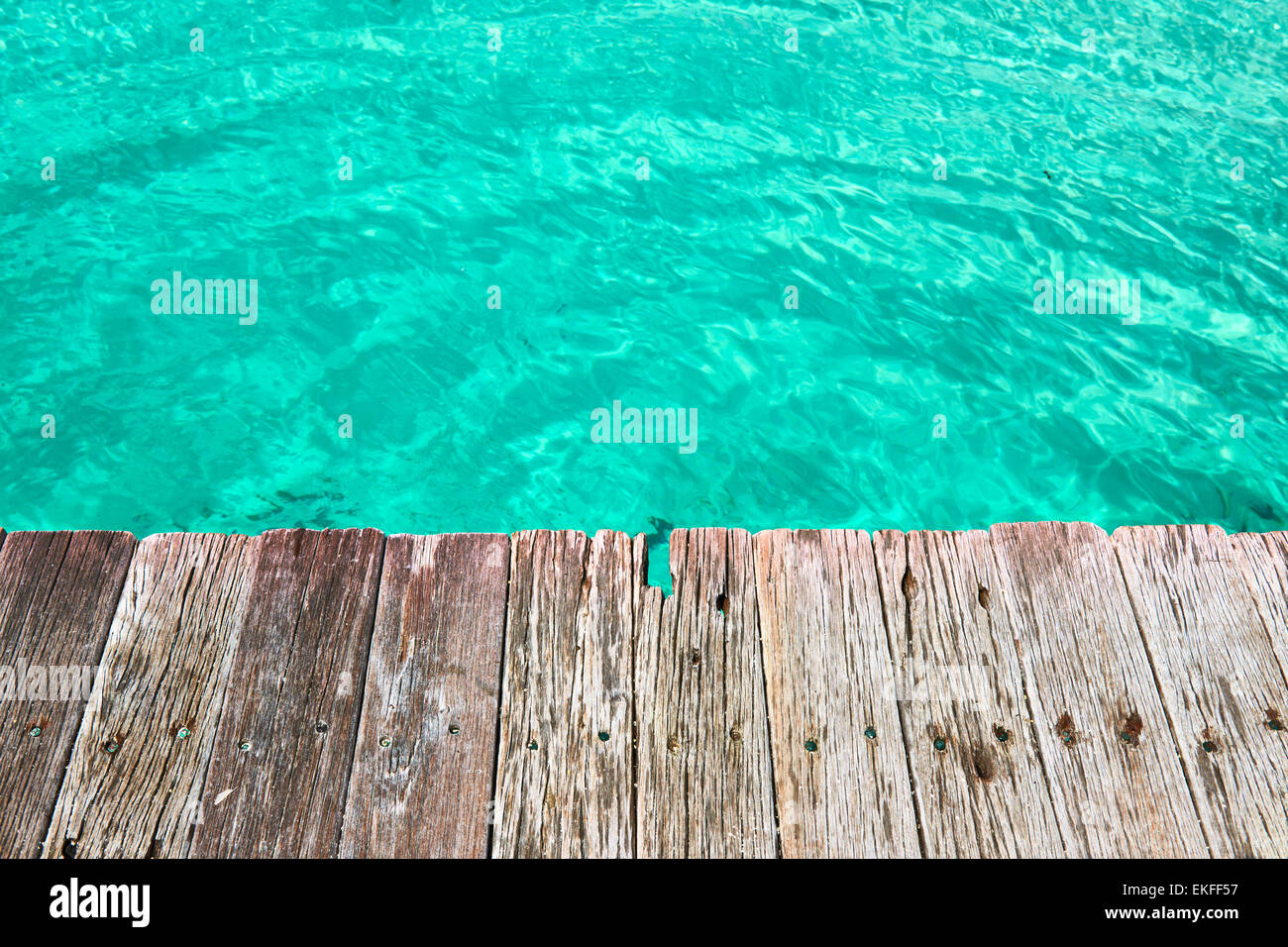 Jetty by the sea Stock Photo - Alamy