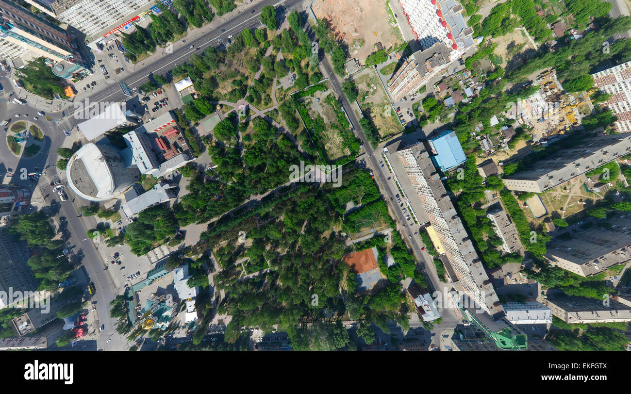 Aerial city view Stock Photo - Alamy