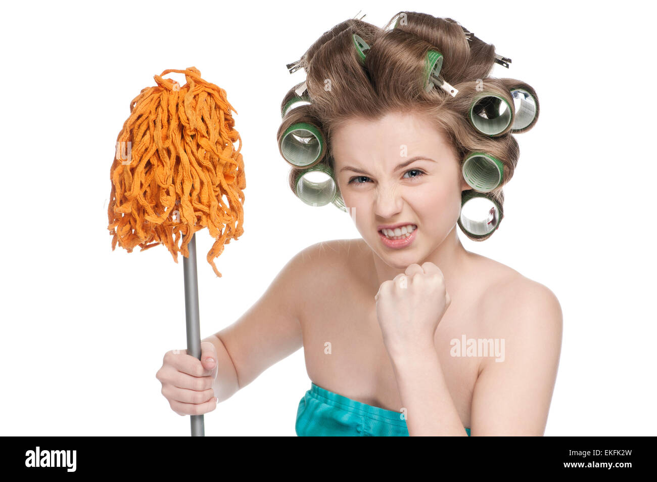 Woman Using Rollie Eggmaster Editorial Stock Photo - Stock Image