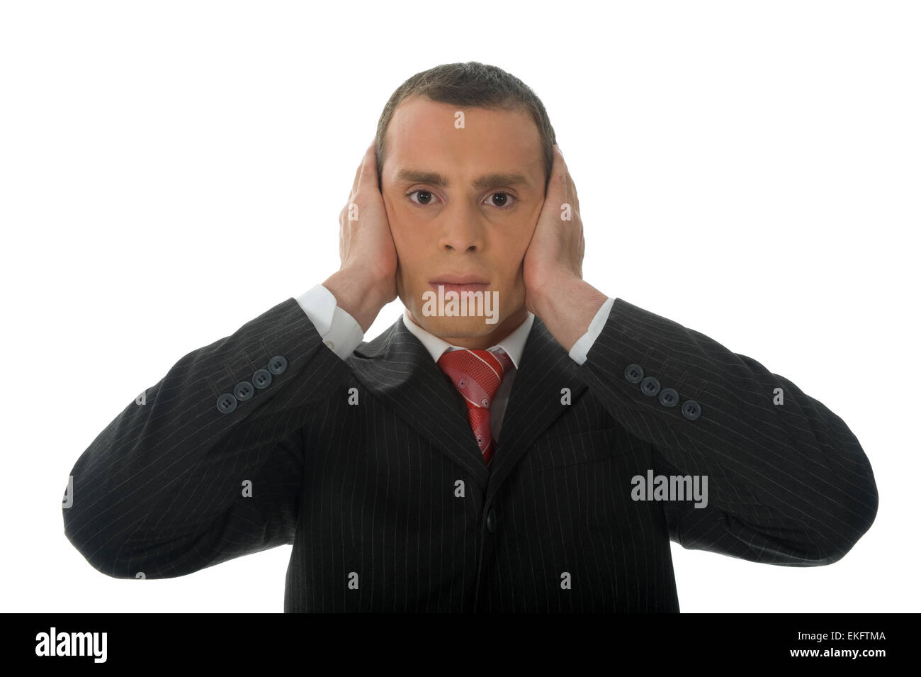 Hear No Evil Stock Photo