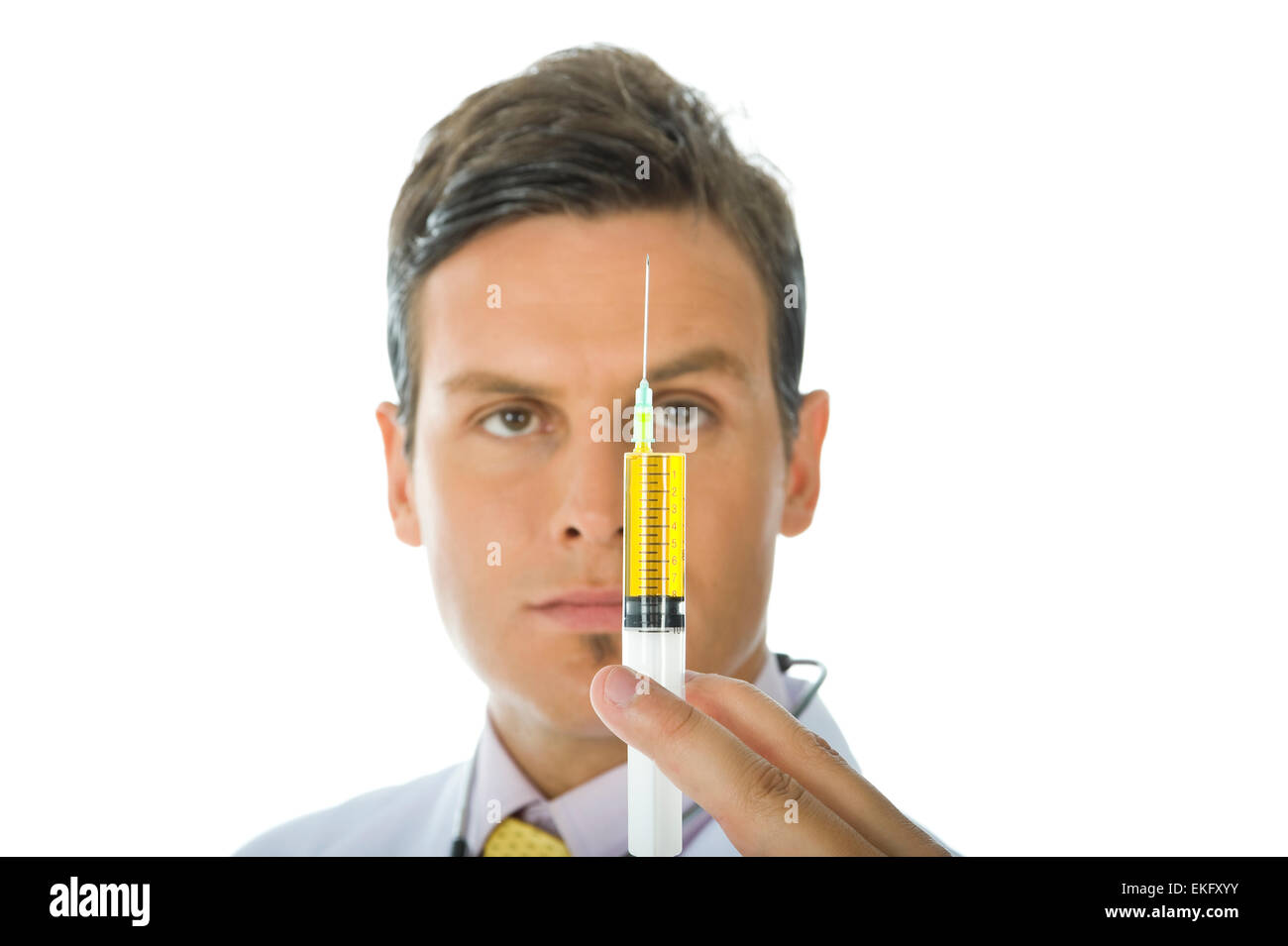 Preparing for injection hi-res stock photography and images - Alamy