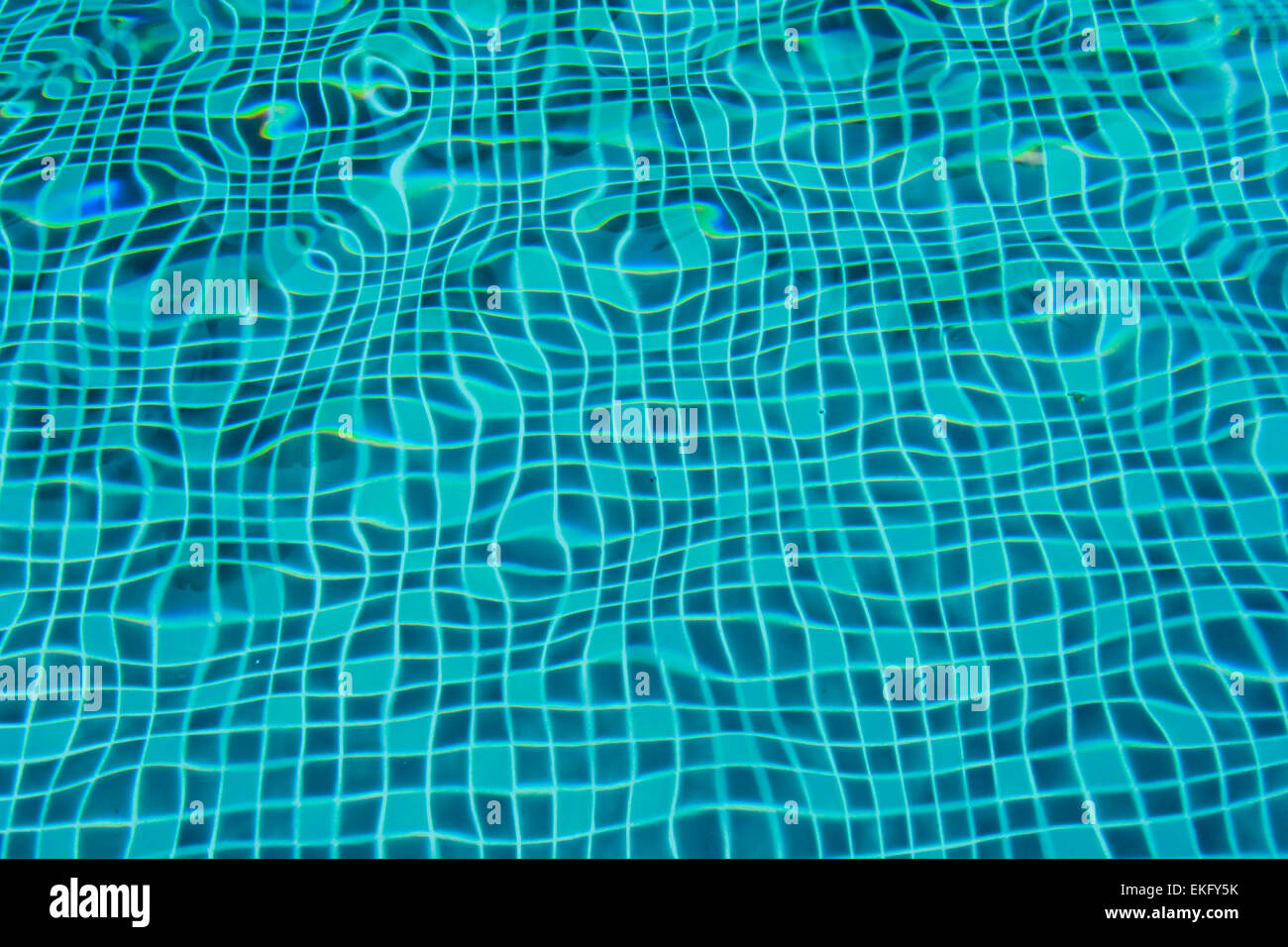 Blue pool water background Stock Photo - Alamy