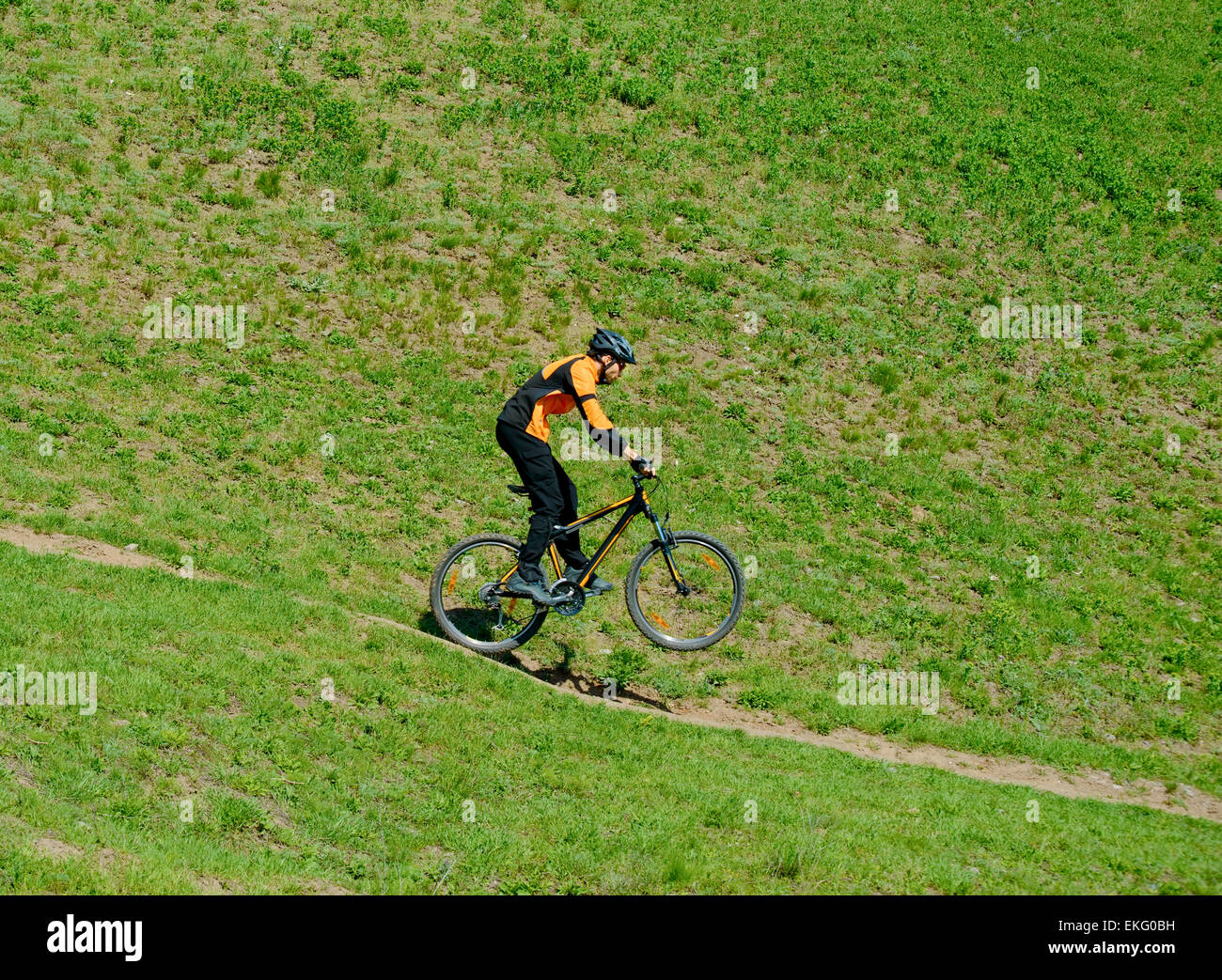 Rear cyclist hires stock photography and images Alamy