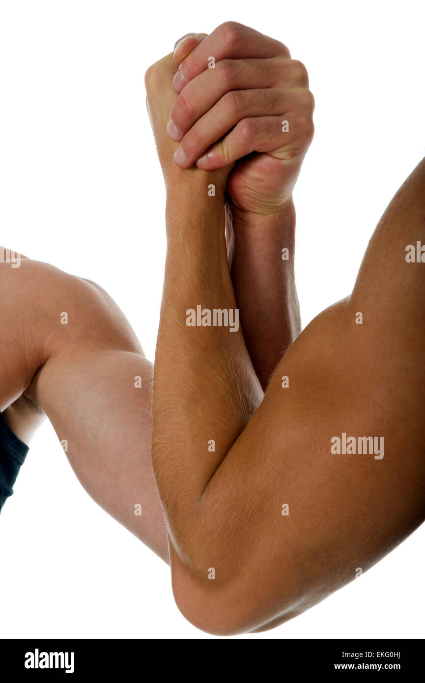 Armwrestlers hi-res stock photography and images - Alamy