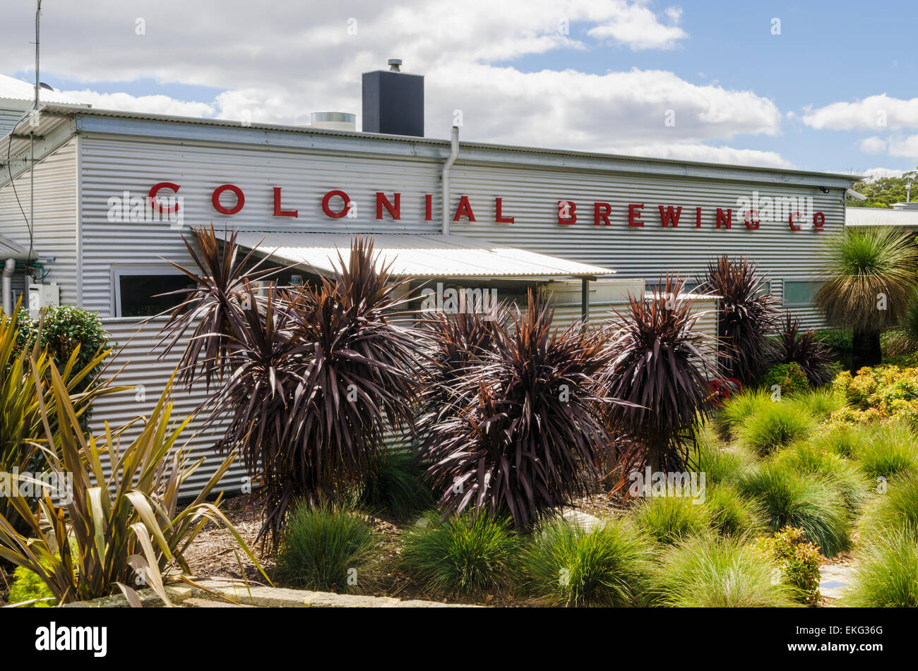 Facade of the Colonial Brewery Company, Margaret River, Western
