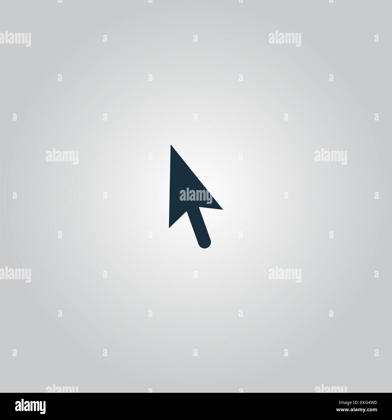 mouse arrow cursor icon - illustration Stock Photo