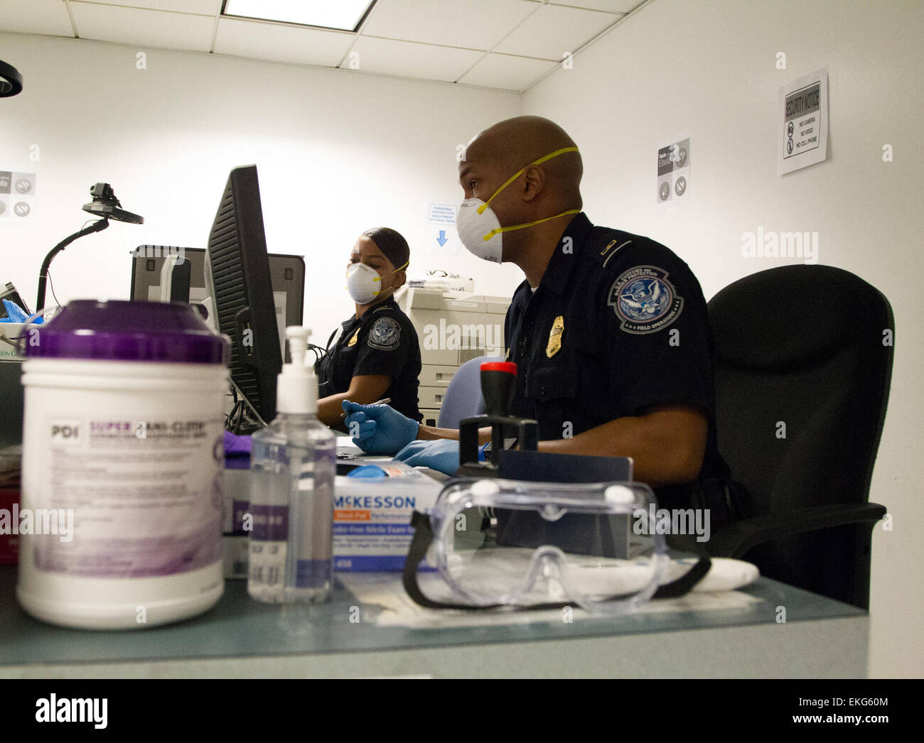 Airport Customs Officer Stock Photos & Airport Customs Officer Stock