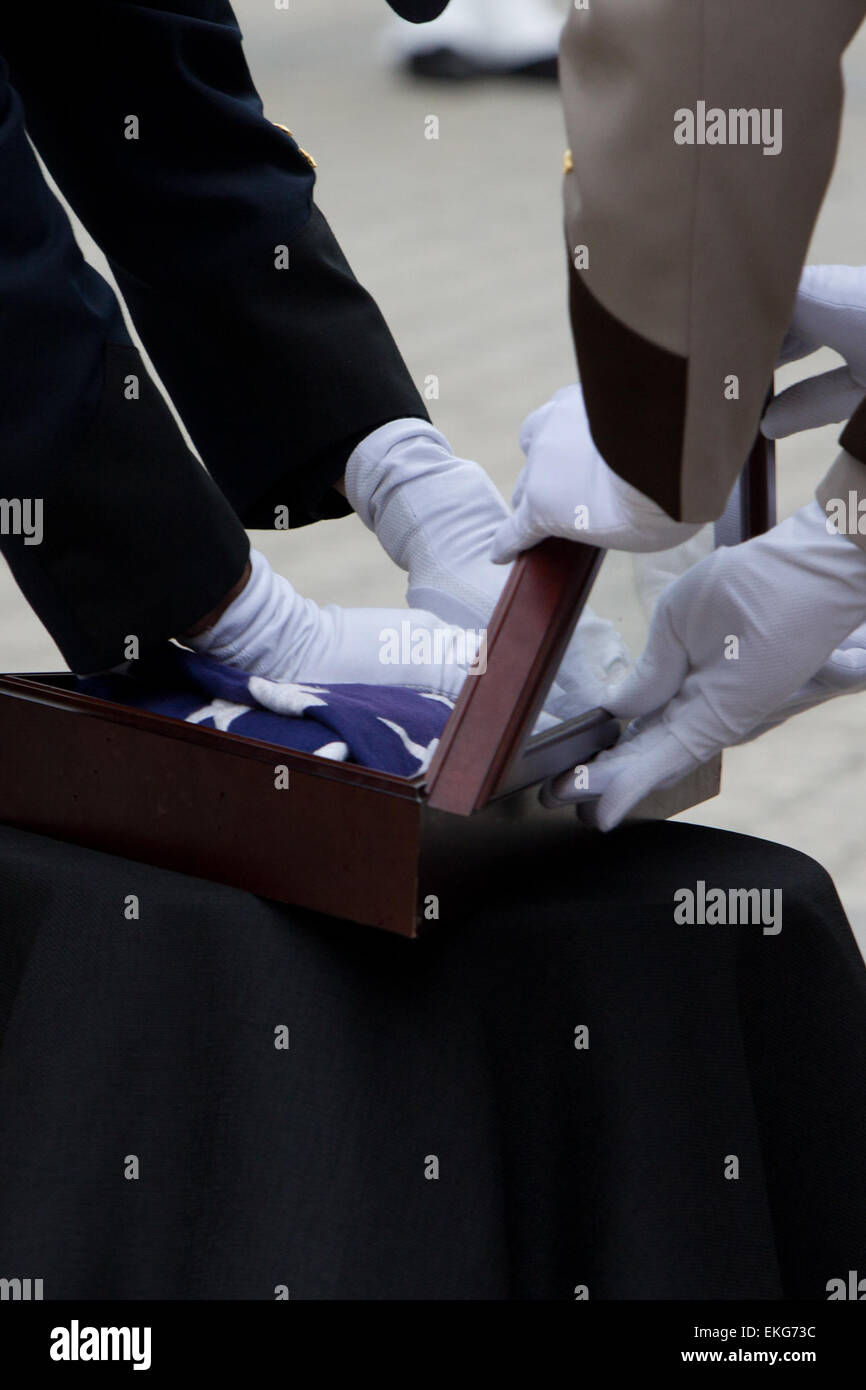 The Wreath Laying Ceremony at the Ronald Reagan Building on May 13 ...