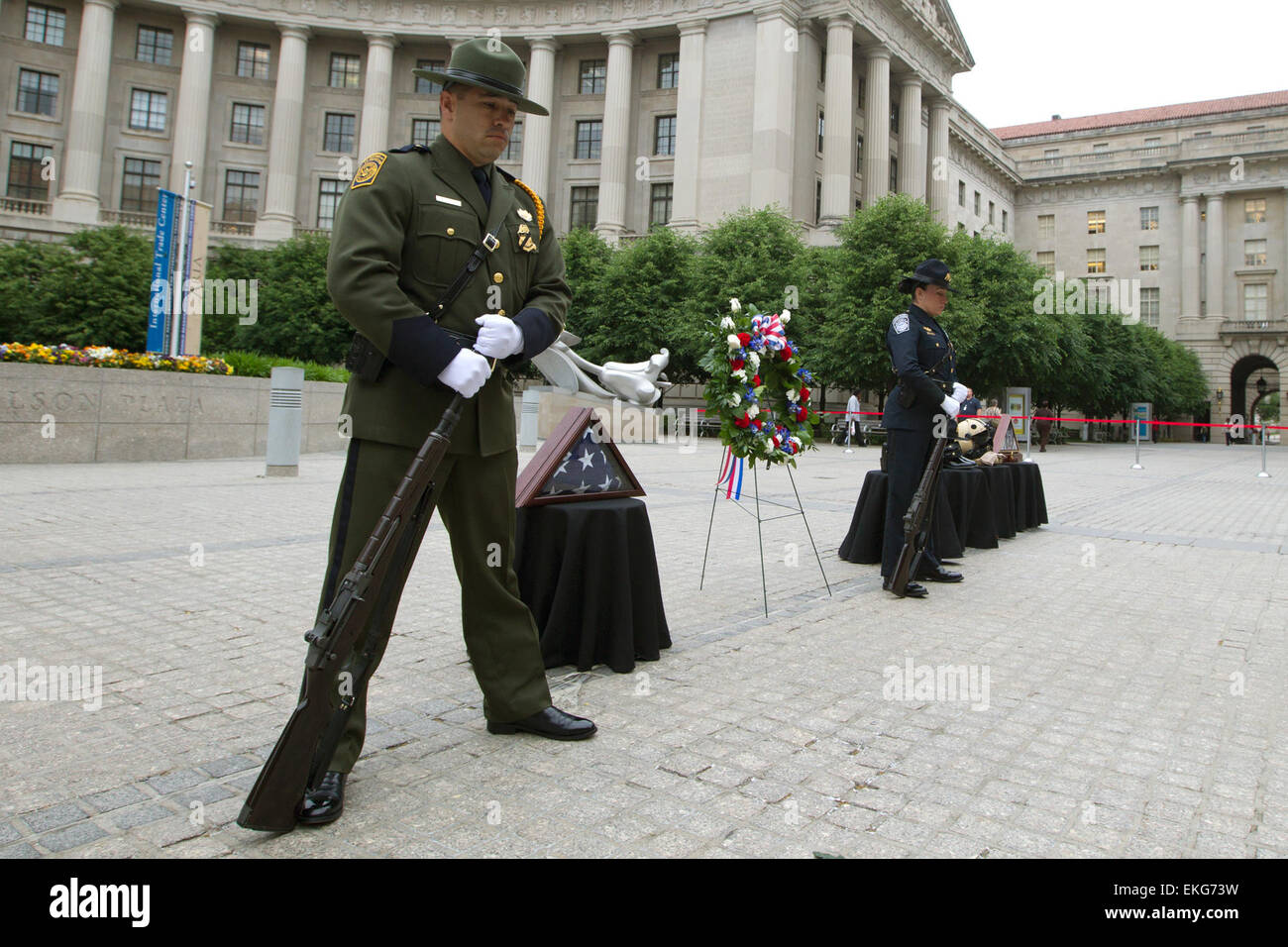 The 2011 Wreath Laying Ceremony at the Ronald Reagan Building in ...