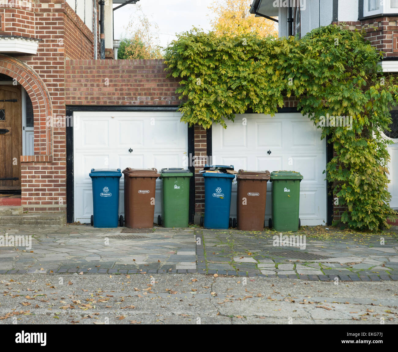 Council Wheely Bins High Resolution Stock Photography and Images Alamy