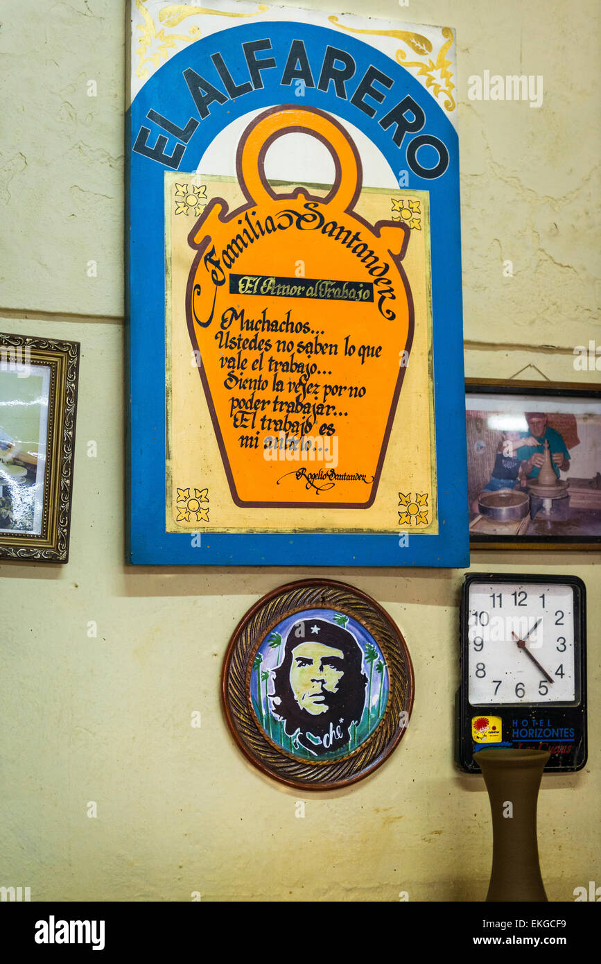 Cuba Trinidad famous pottery factory El Alfarero Casa Chici founded