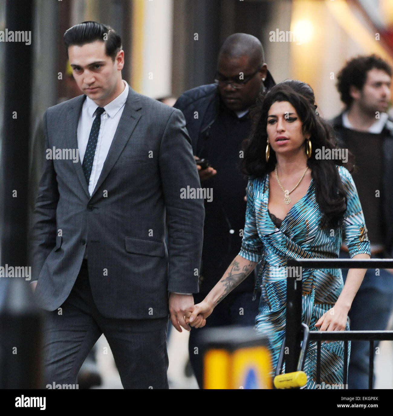 Amy Winehouse Proves Once And For All That Her Marriage To Blake Fielder Civil Is Finally Over As Her And Her New Man British Film Director Reg Traviss Step Out For The First