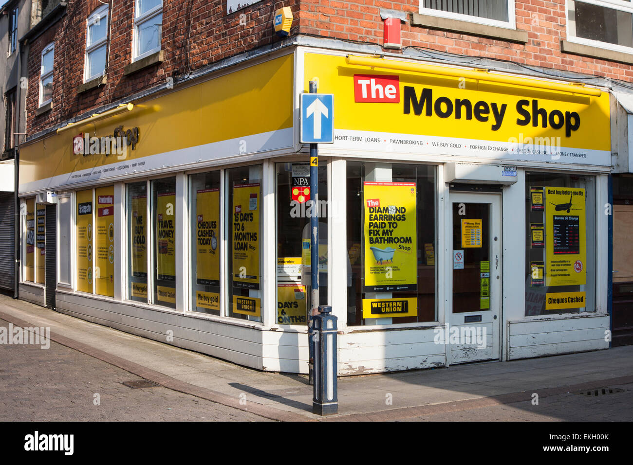 'The Money Shop' Ashton under Lyne Stock Photo