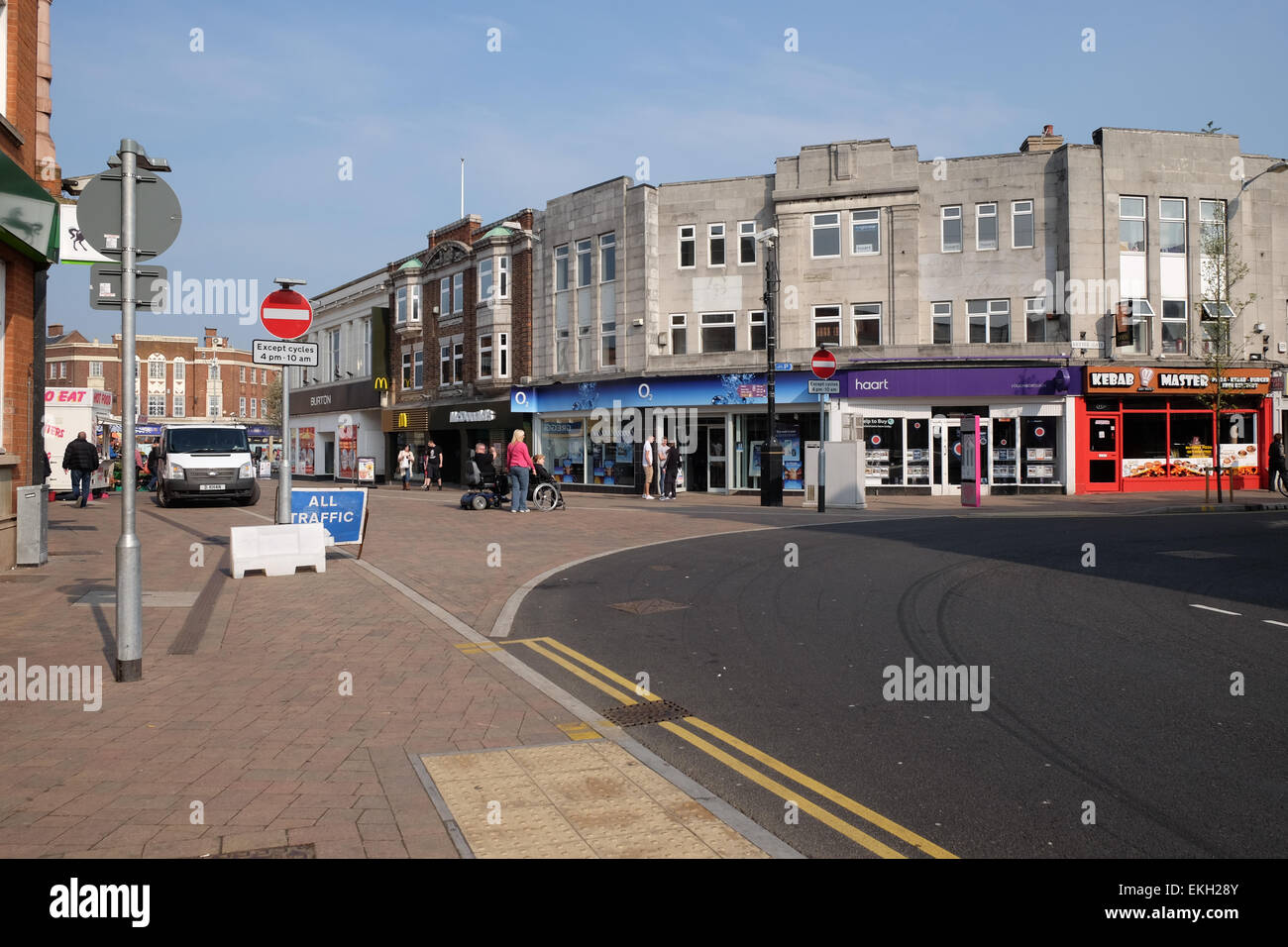 loughborough town centre Stock Photo Alamy