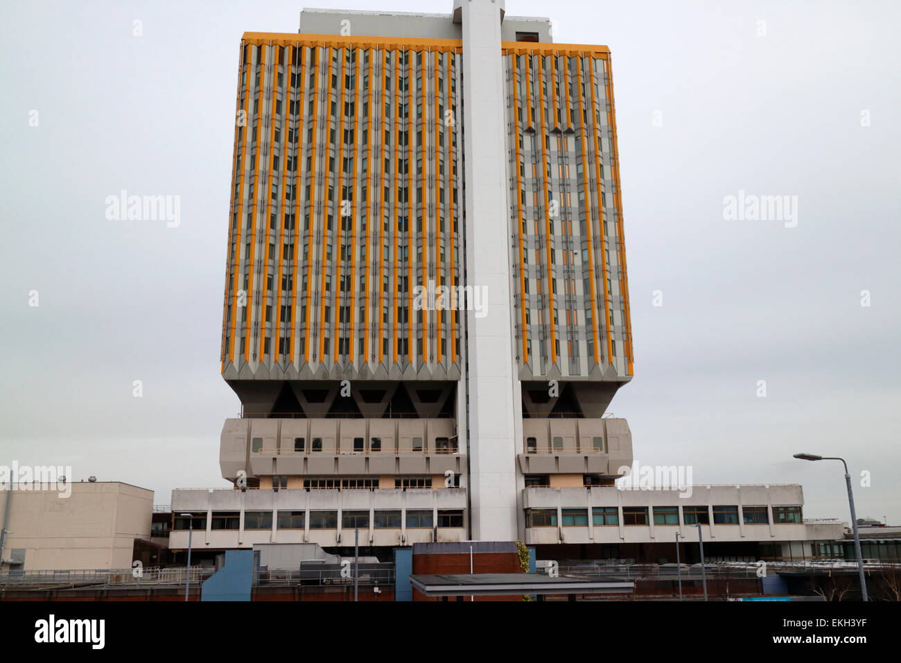 Belfast City Hospital Tower building Stock Photo