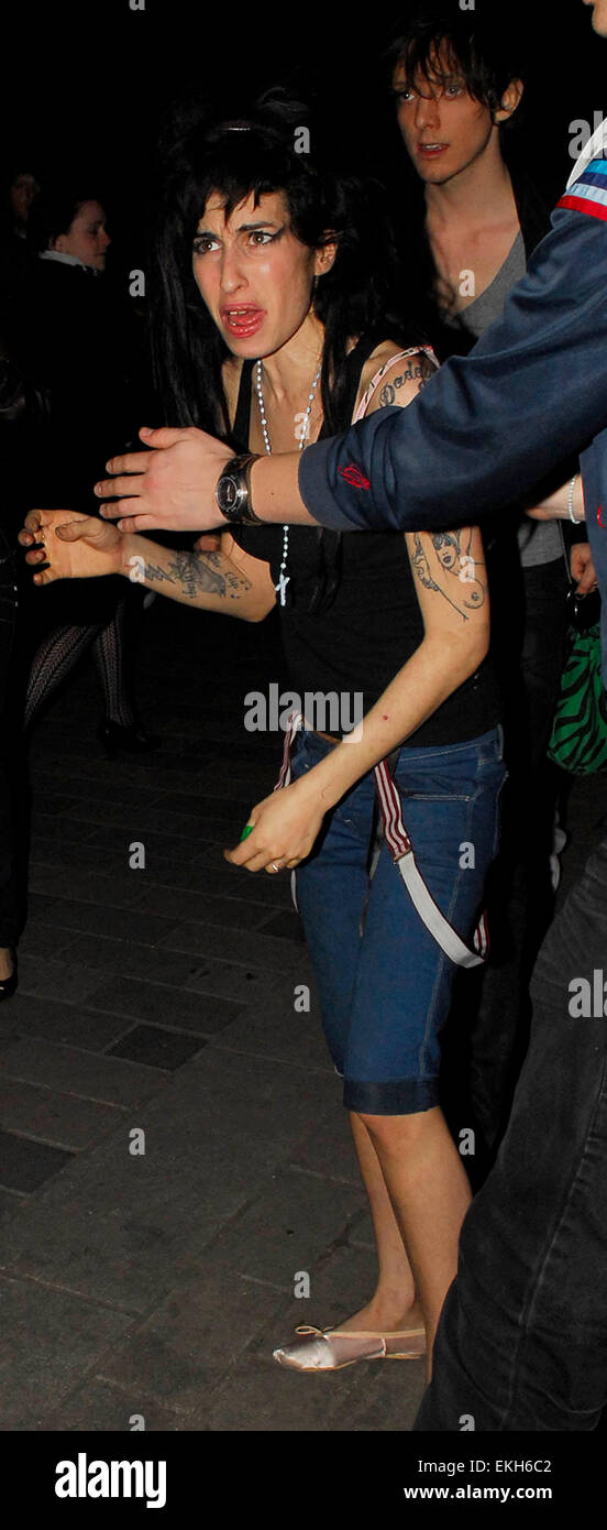 amy winehouse denim dress